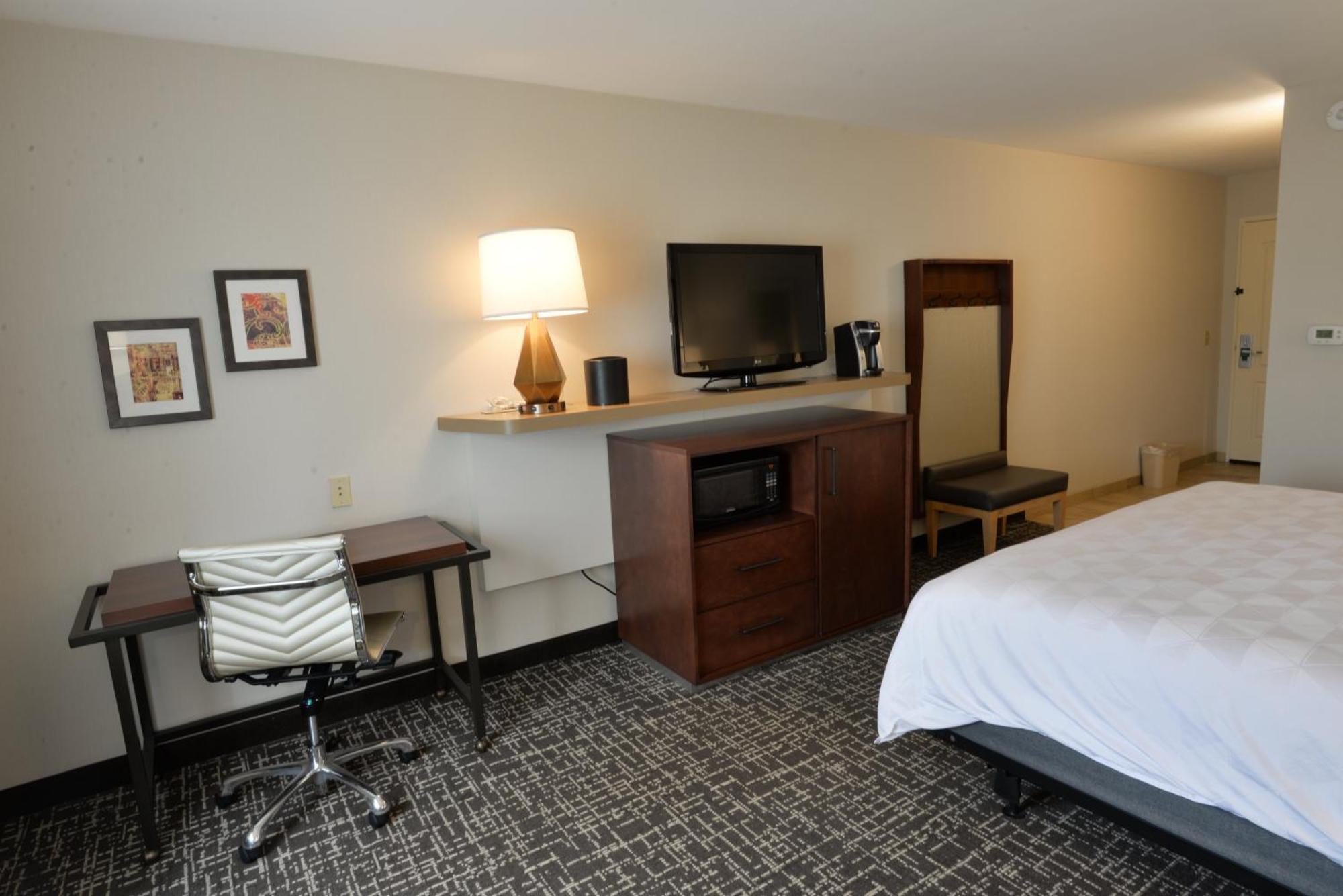 Standard King Room Roll Shower Mobility Accessible