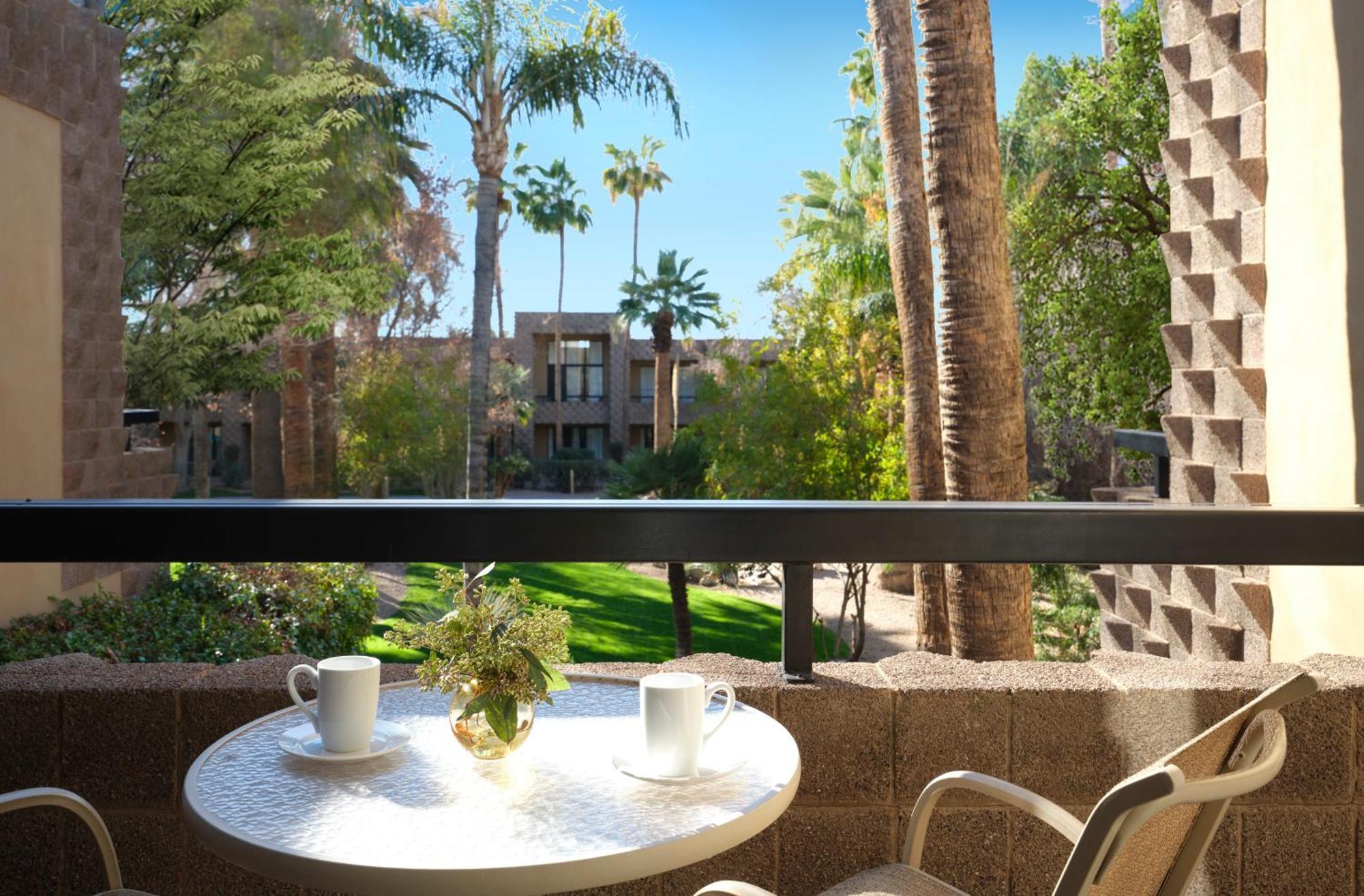 King Room Patio or Balcony Courtyard View