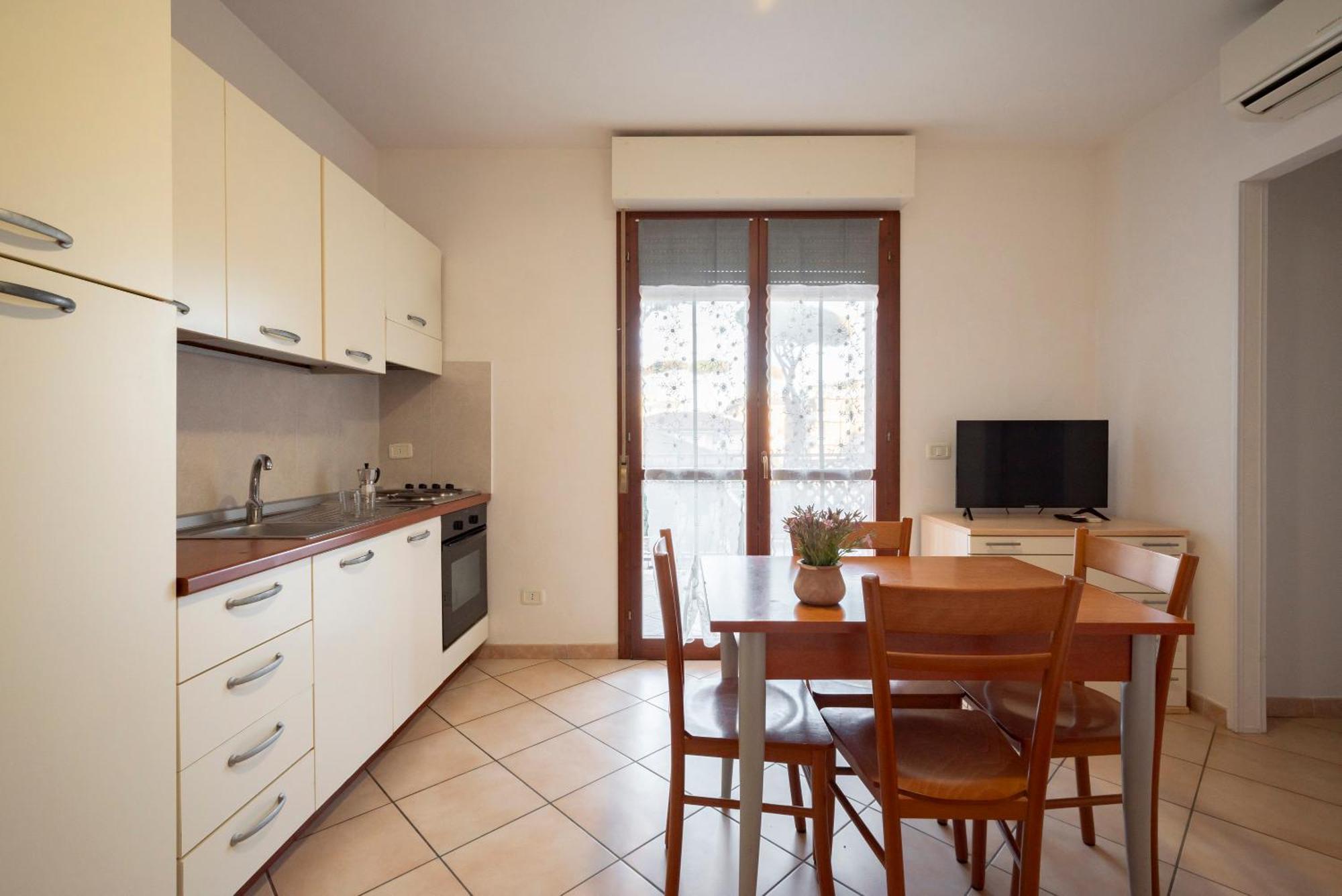 One-Bedroom Apartment Balcony