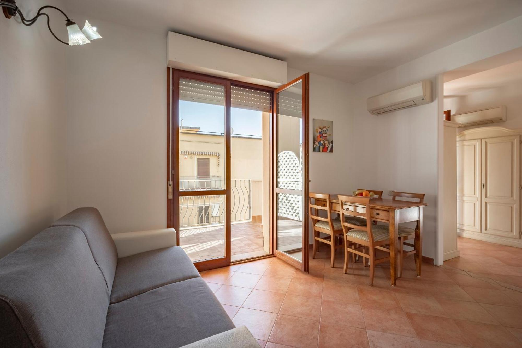 One-Bedroom Apartment Balcony