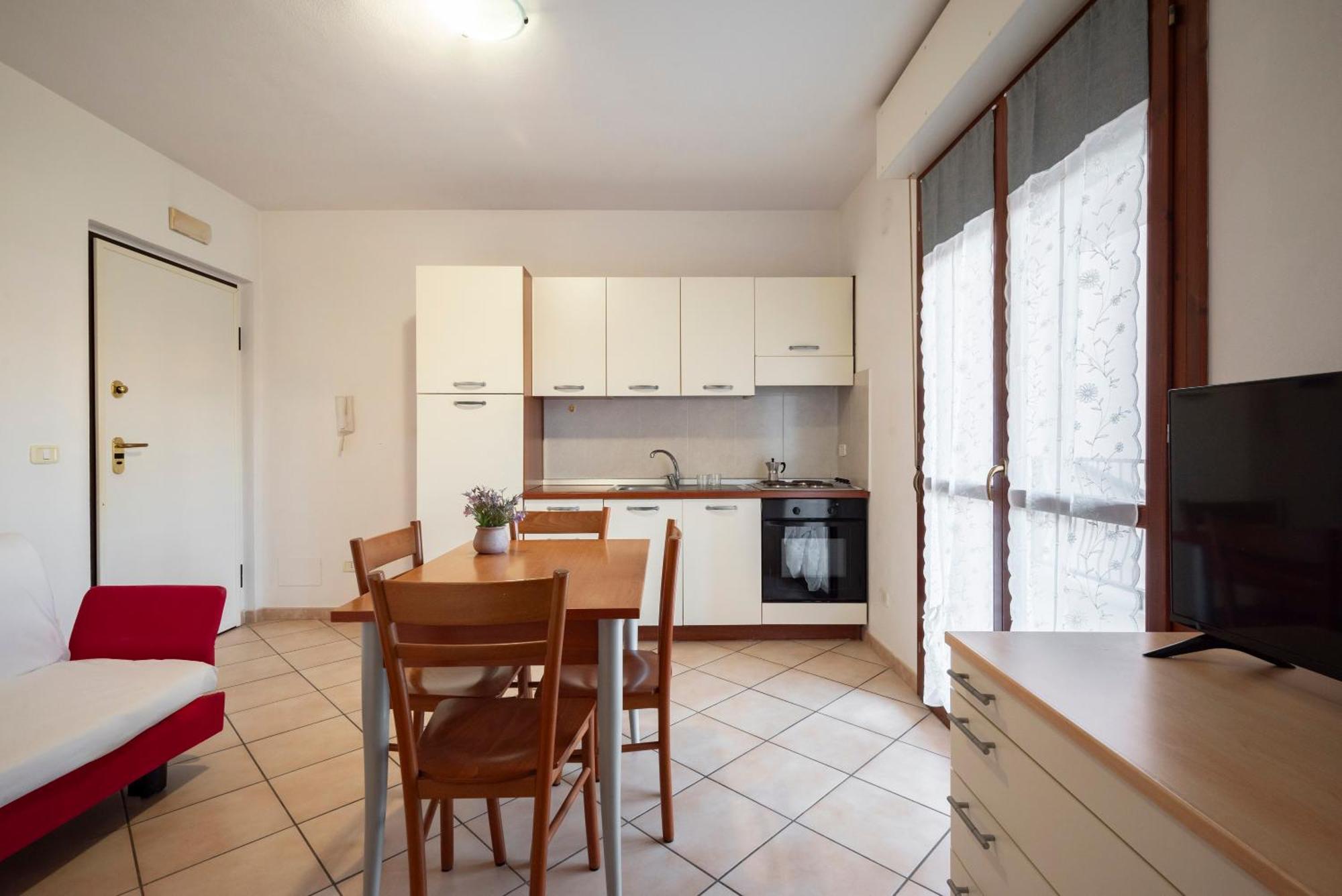 One-Bedroom Apartment Balcony