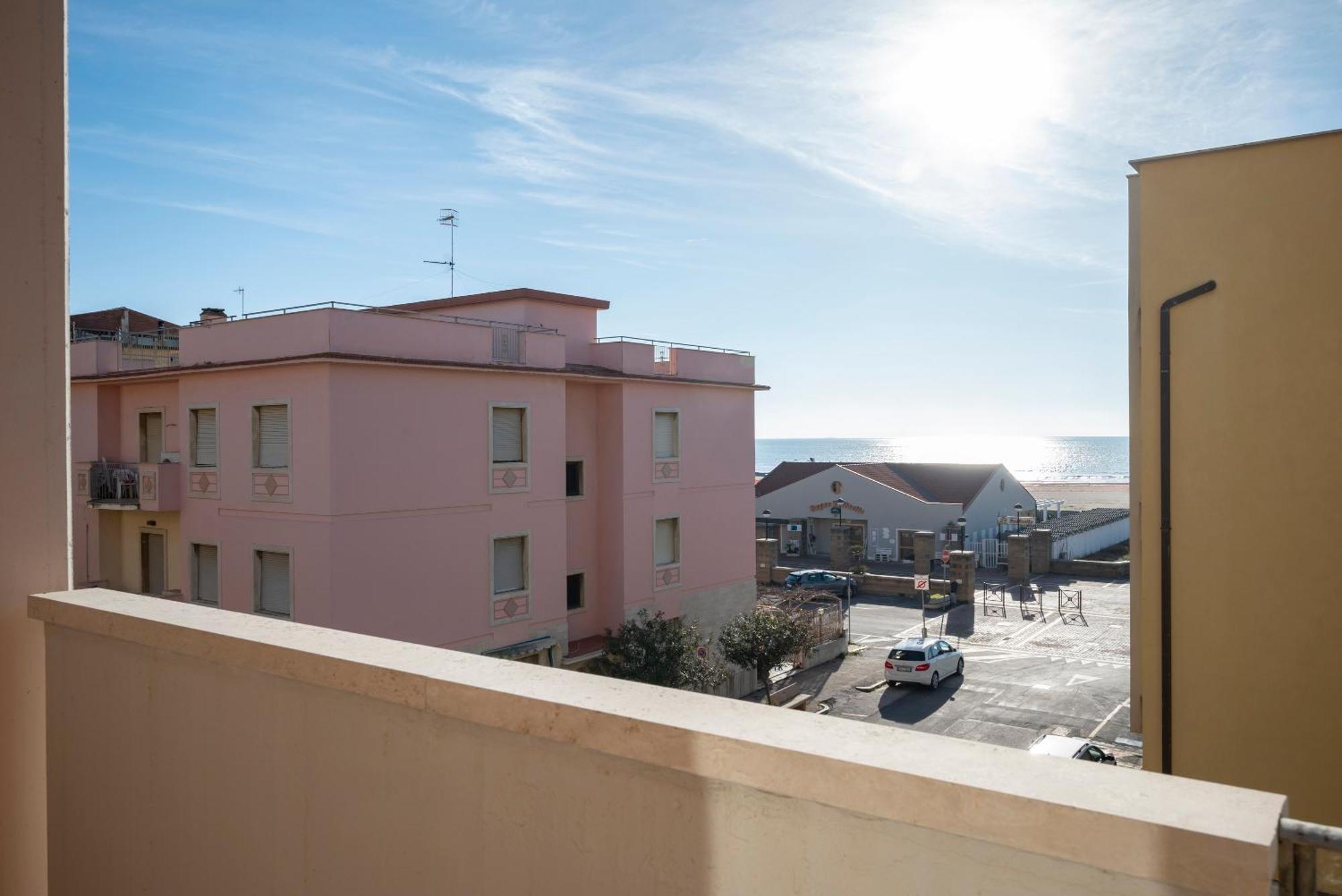 One-Bedroom Apartment Balcony