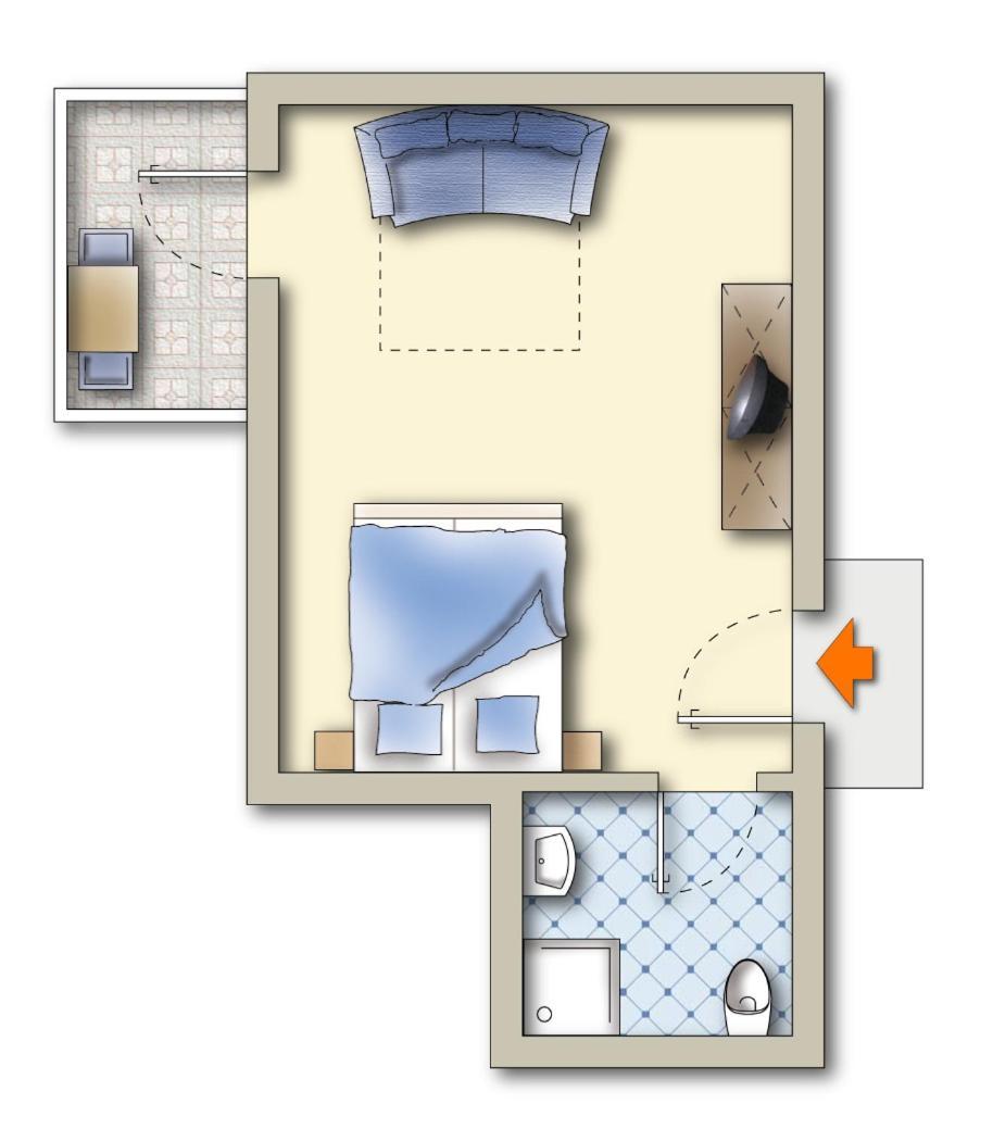 Familienzimmer mit Balkon