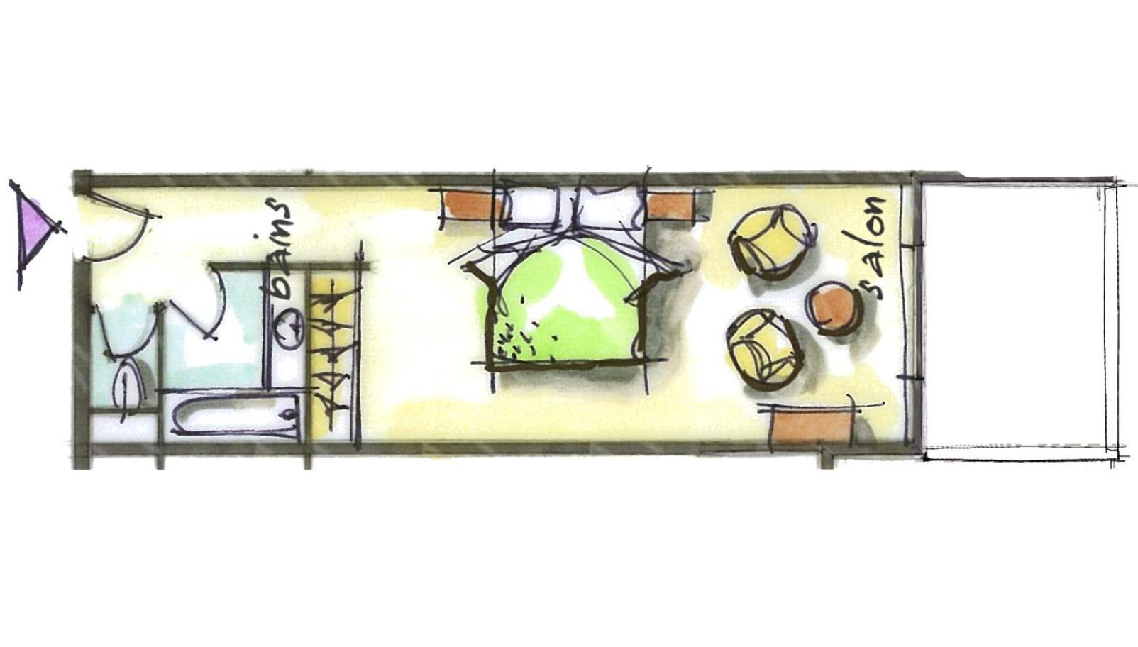 Deluxe Double or Twin Room City View