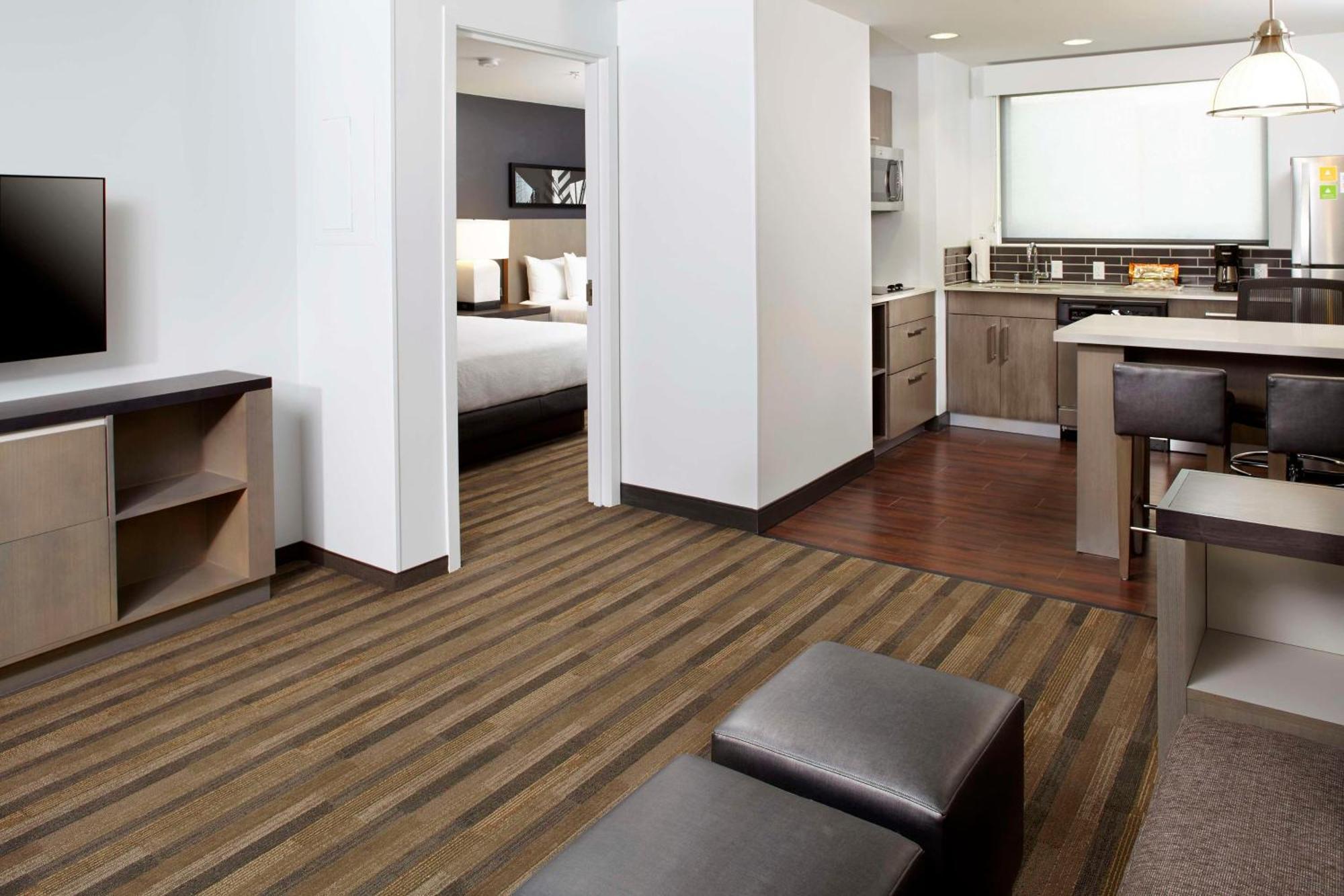 One-Bedroom Suite Two Queen Beds Kitchen