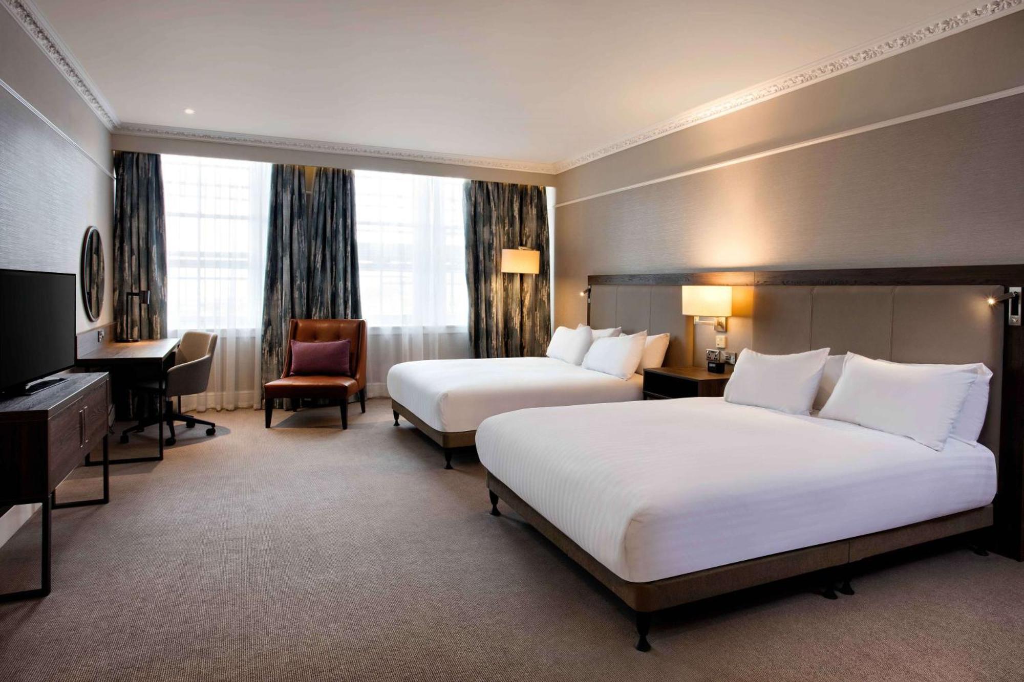 Double Room Two Double Beds Mobility Accessible