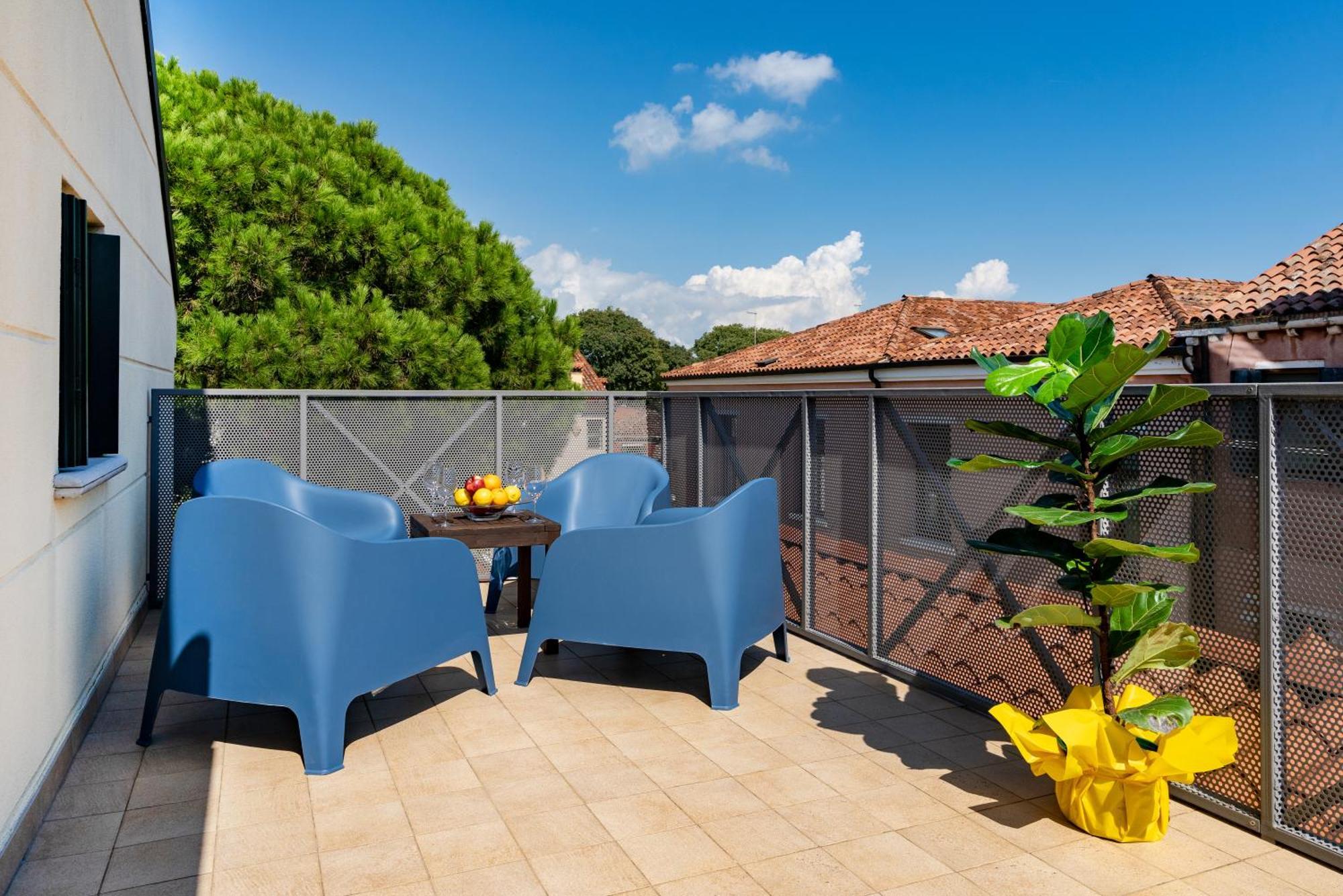 Two-Bedroom Apartment Terrace