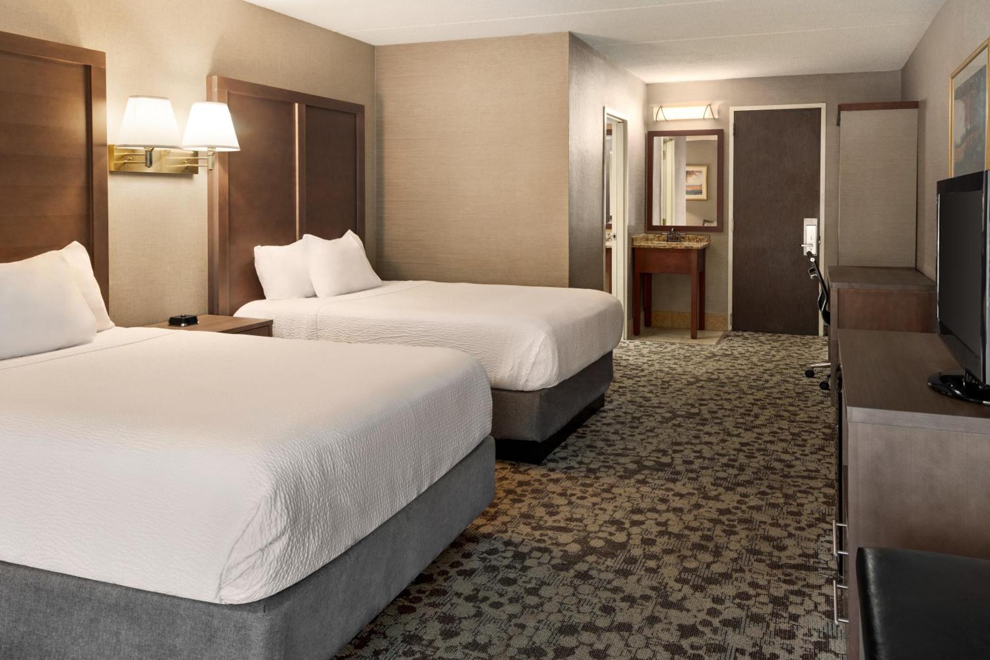 Double Room Two Double Beds Mobility Access or Non-Smoking