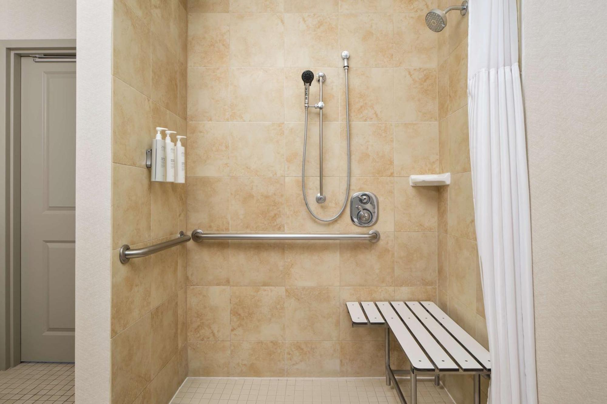 King Room Roll Shower Mobility or Hearing Accessible