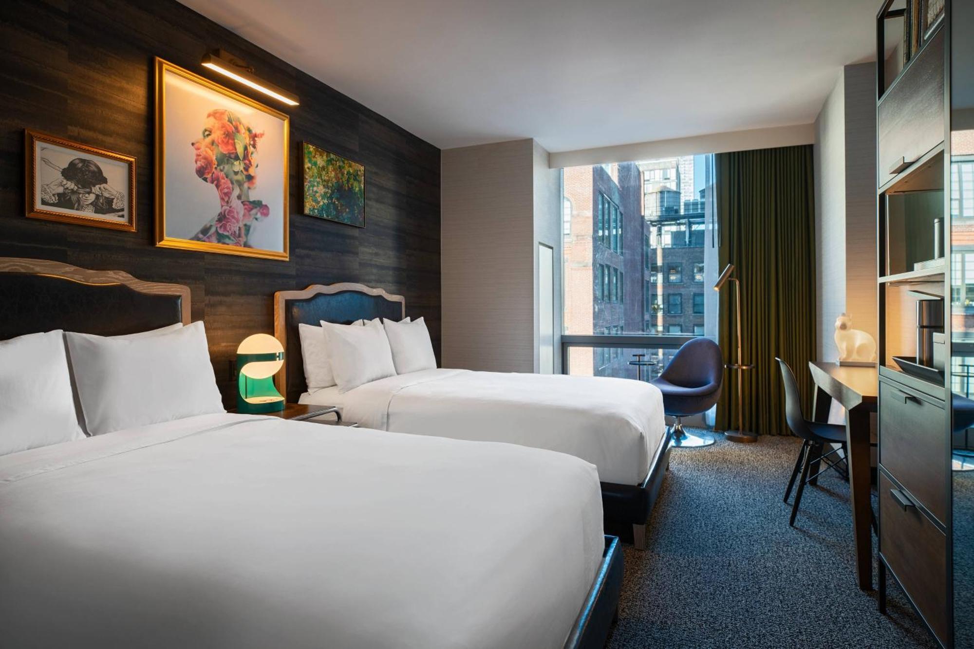 Double Room with Two Double Beds - Hearing Accessible