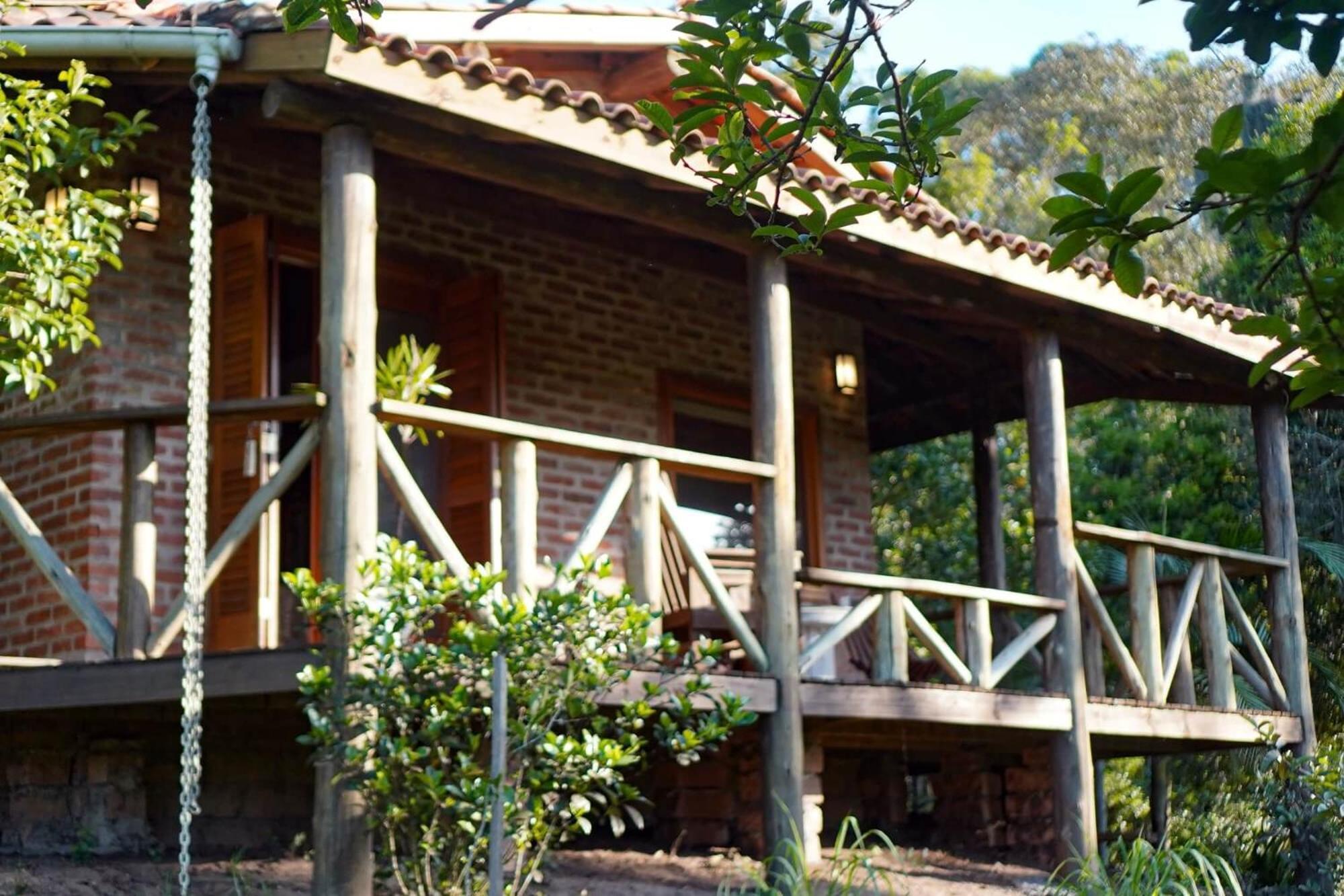 Bangalô Deluxe com Vista do Jardim