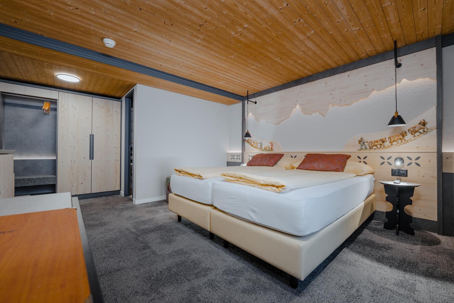 Chambre Double Supérieure - Vue sur l'Eiger