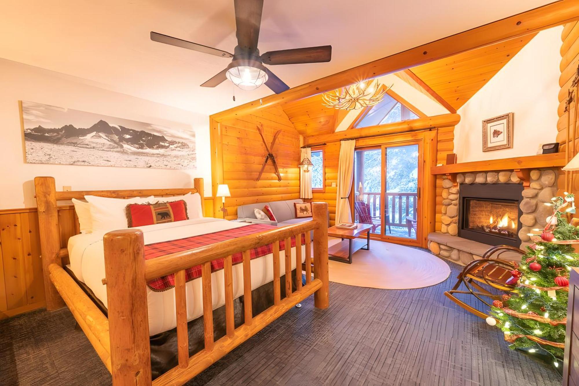 Jacuzzi Suite Sofa Bed Lodge Building