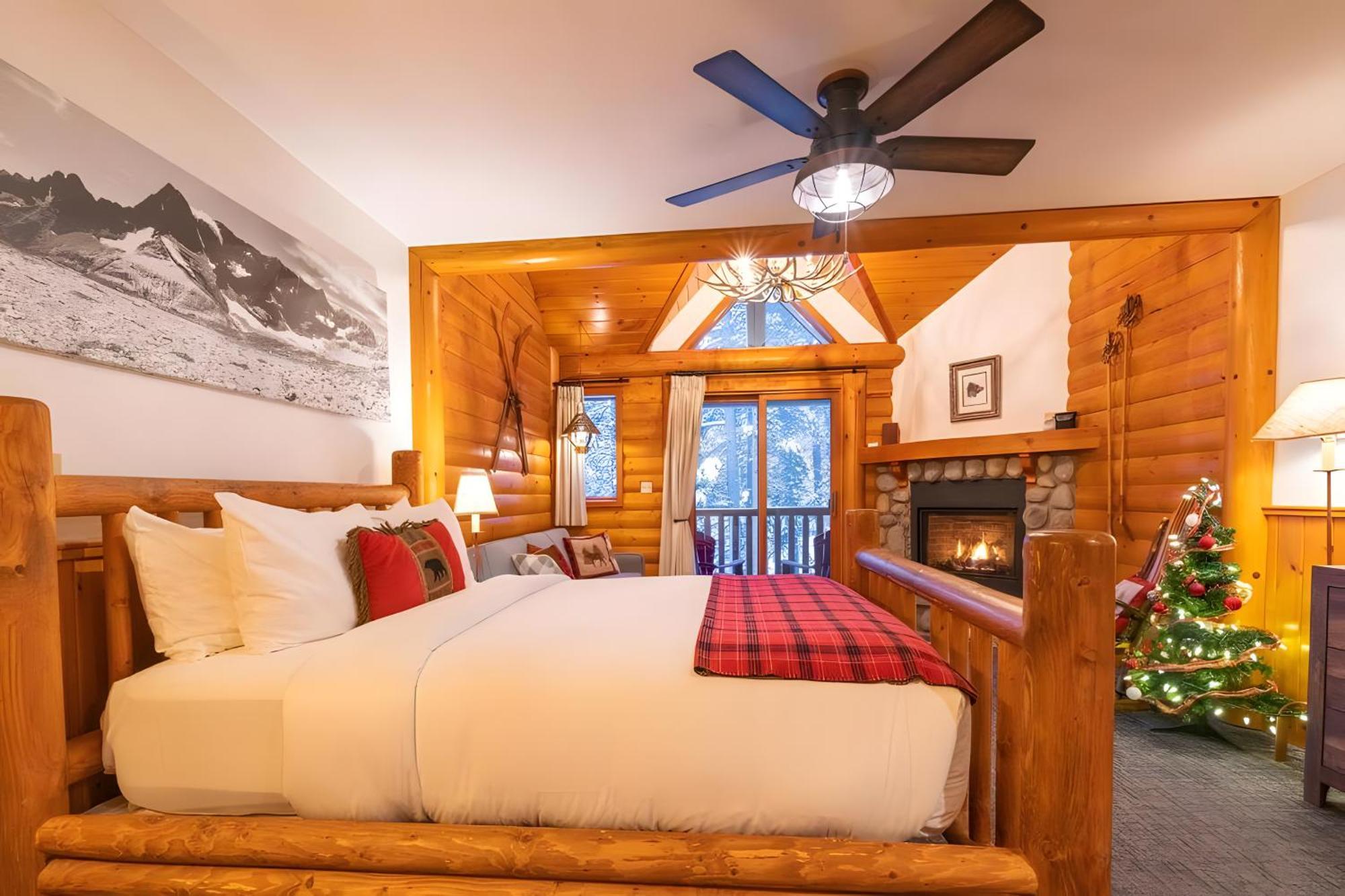 Jacuzzi Suite Sofa Bed Lodge Building