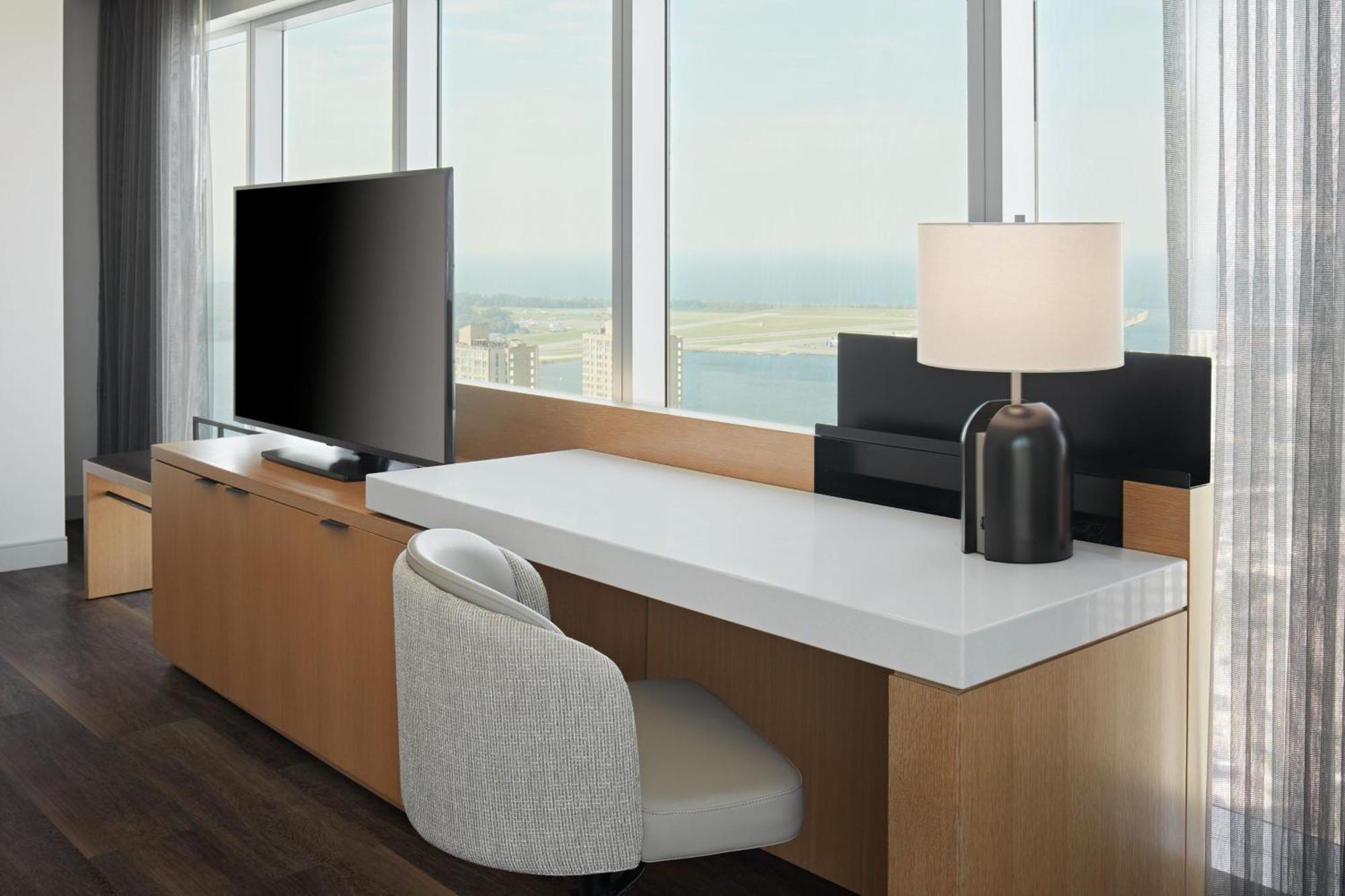 Guest Room King Bed Tower View