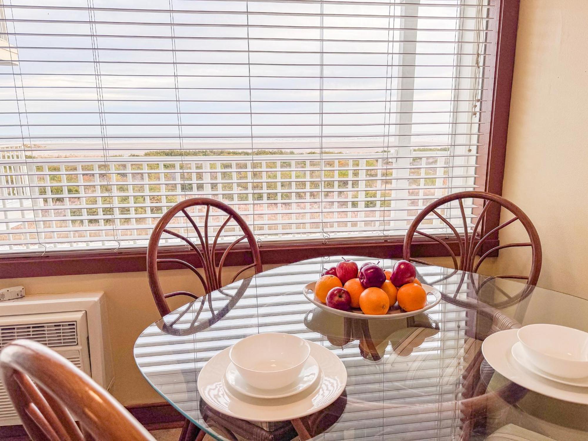 Oceanfront Deluxe Room Kitchenette