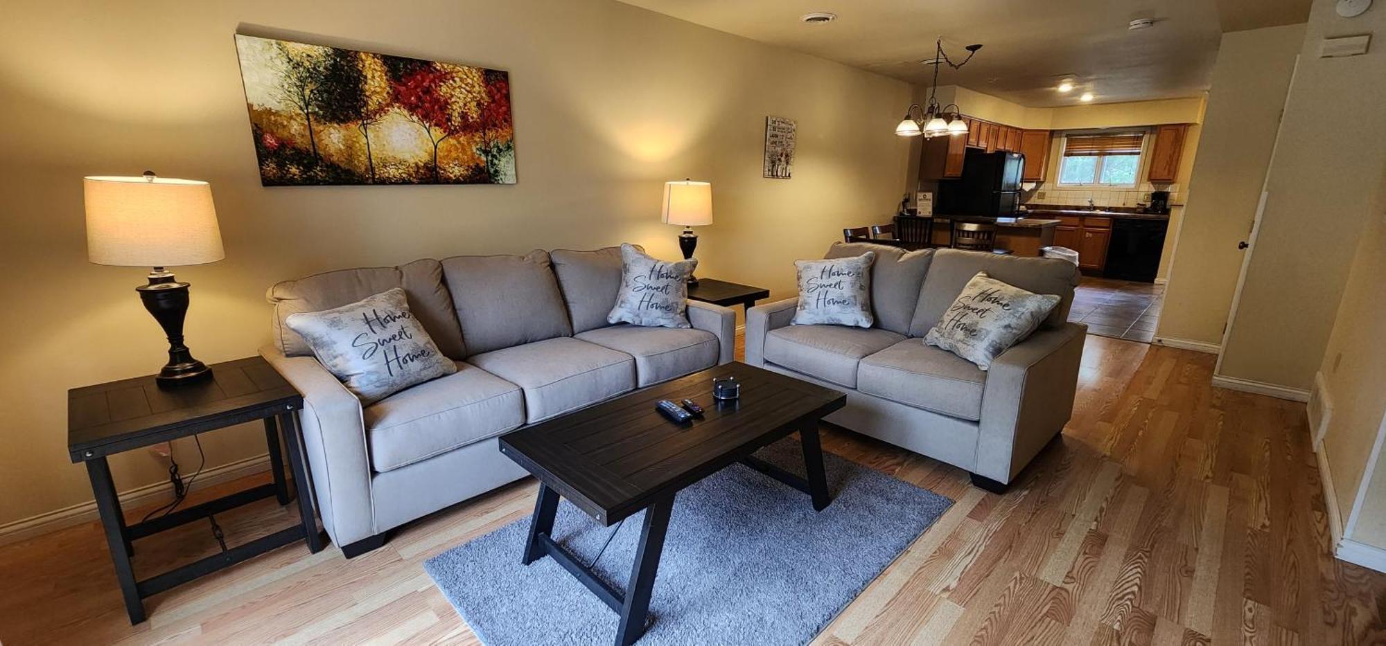 Two-Bedroom Apartment One Queen Bed Two Twin One Sofa Bed or Two Queen Beds Non-Smoking