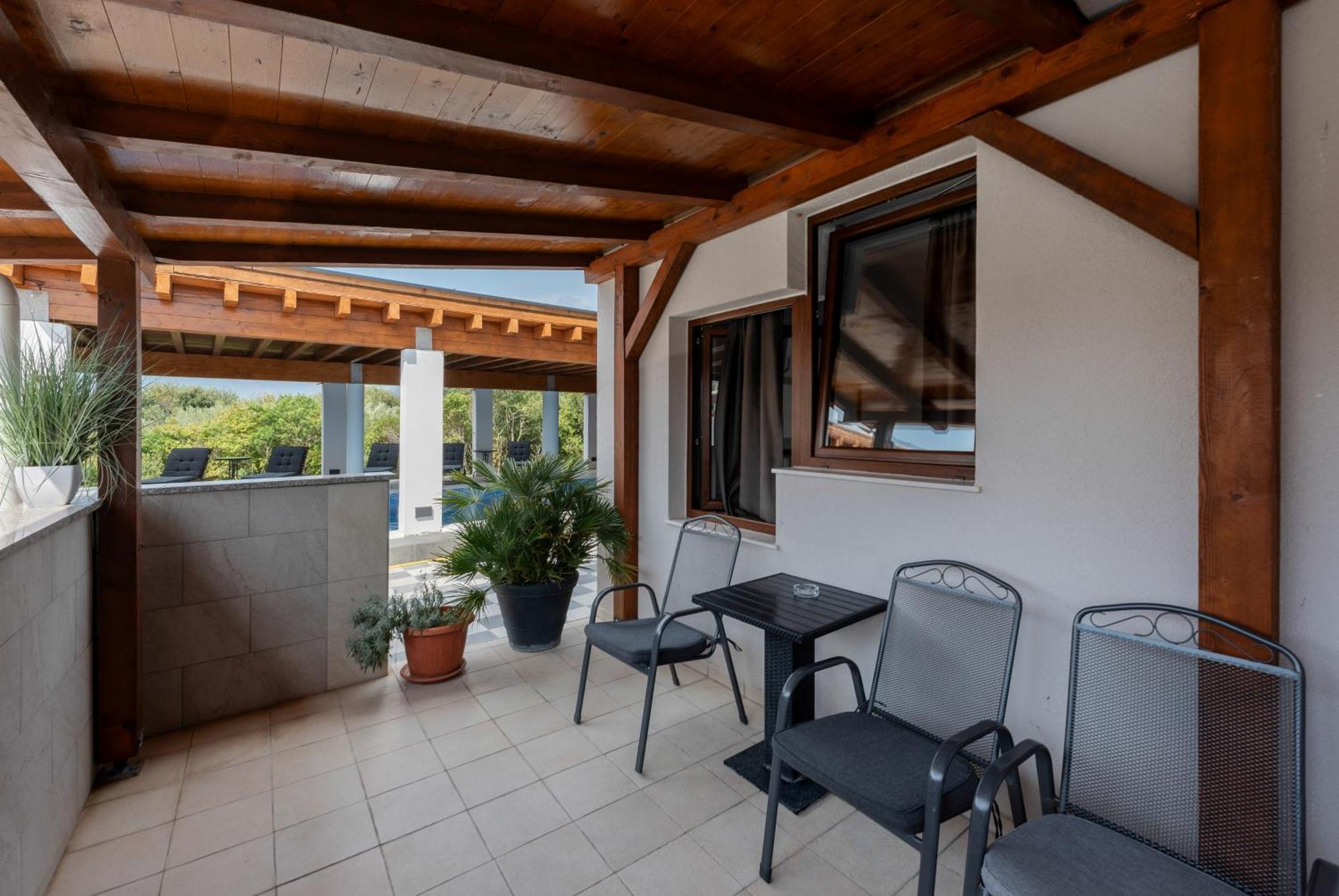 Standard Double Room Terrace Pool View