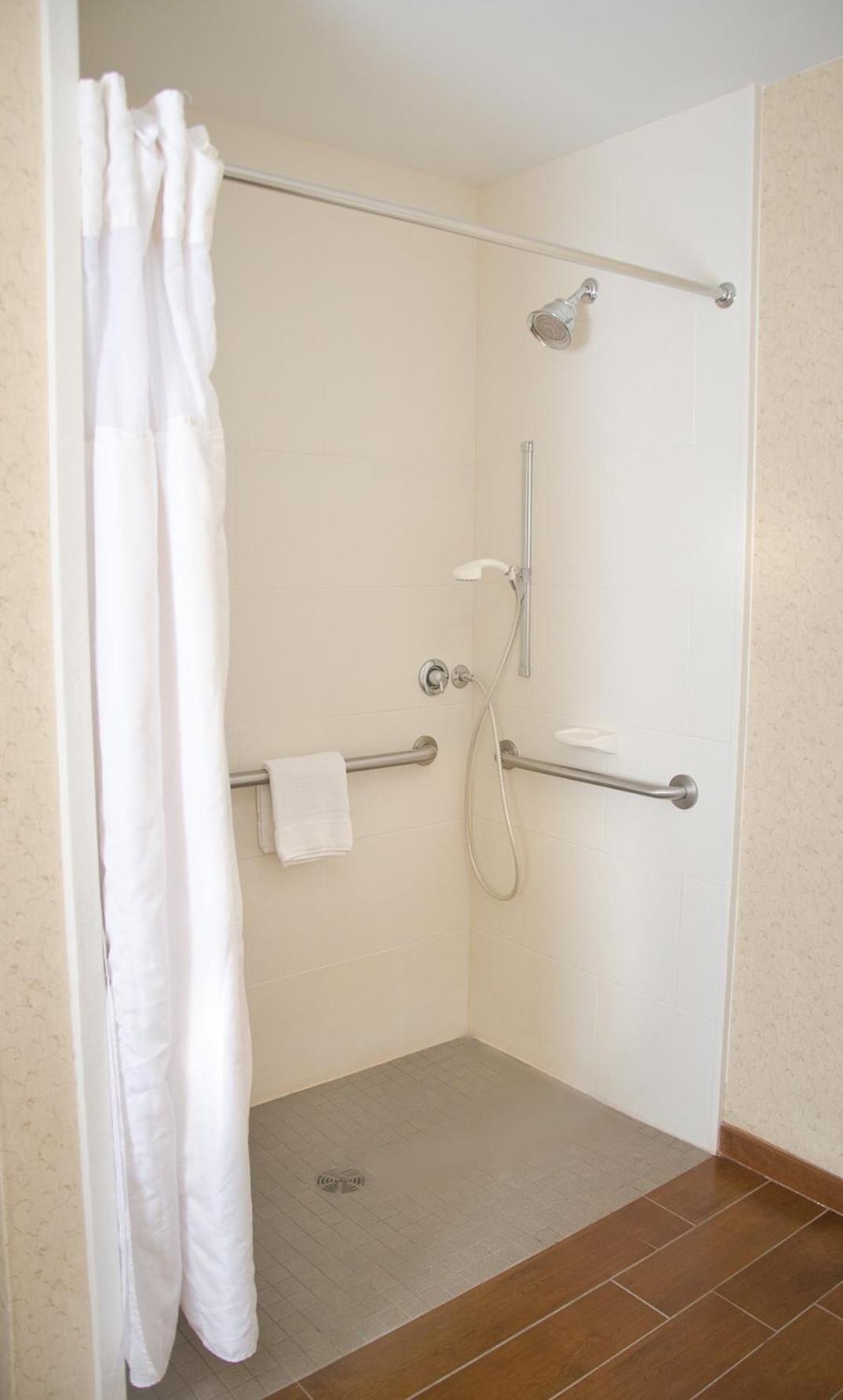 King Room Roll Shower Mobility or Hearing Accessible
