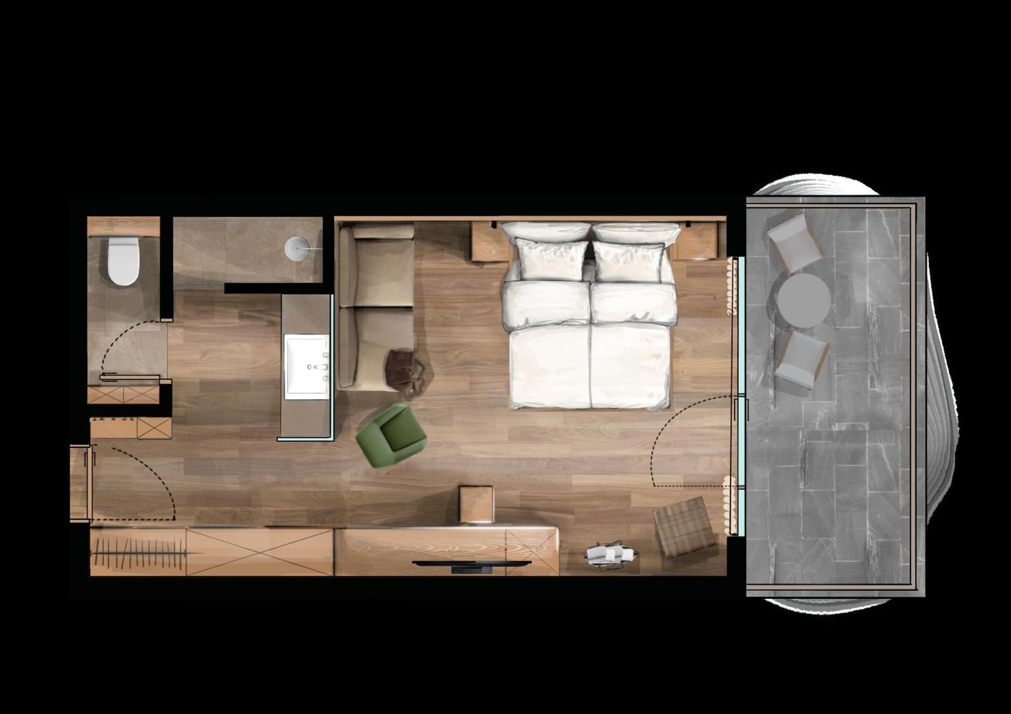 Superior Double Balcony