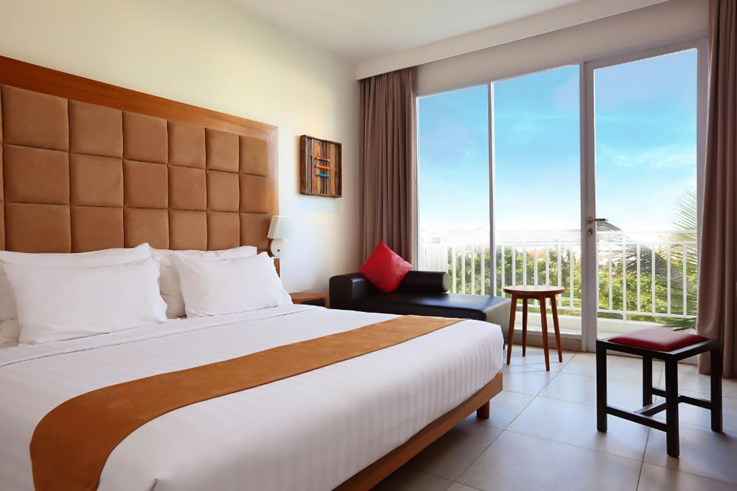 Chambre Double ou Lits Jumeaux Deluxe - Vue sur Piscine