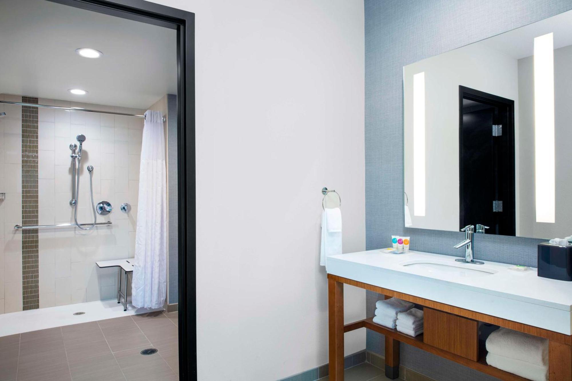 King Suite with Accessible Shower - Disability Access