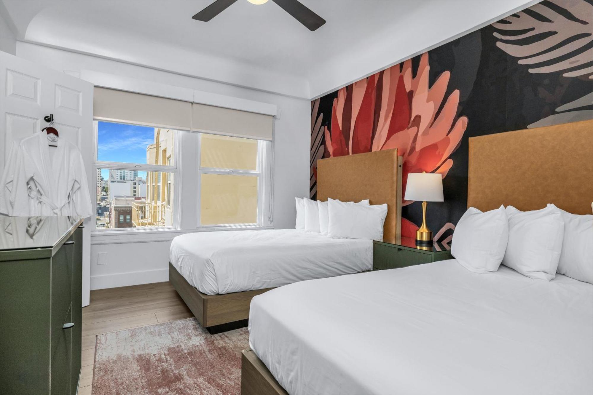 Two Double Beds