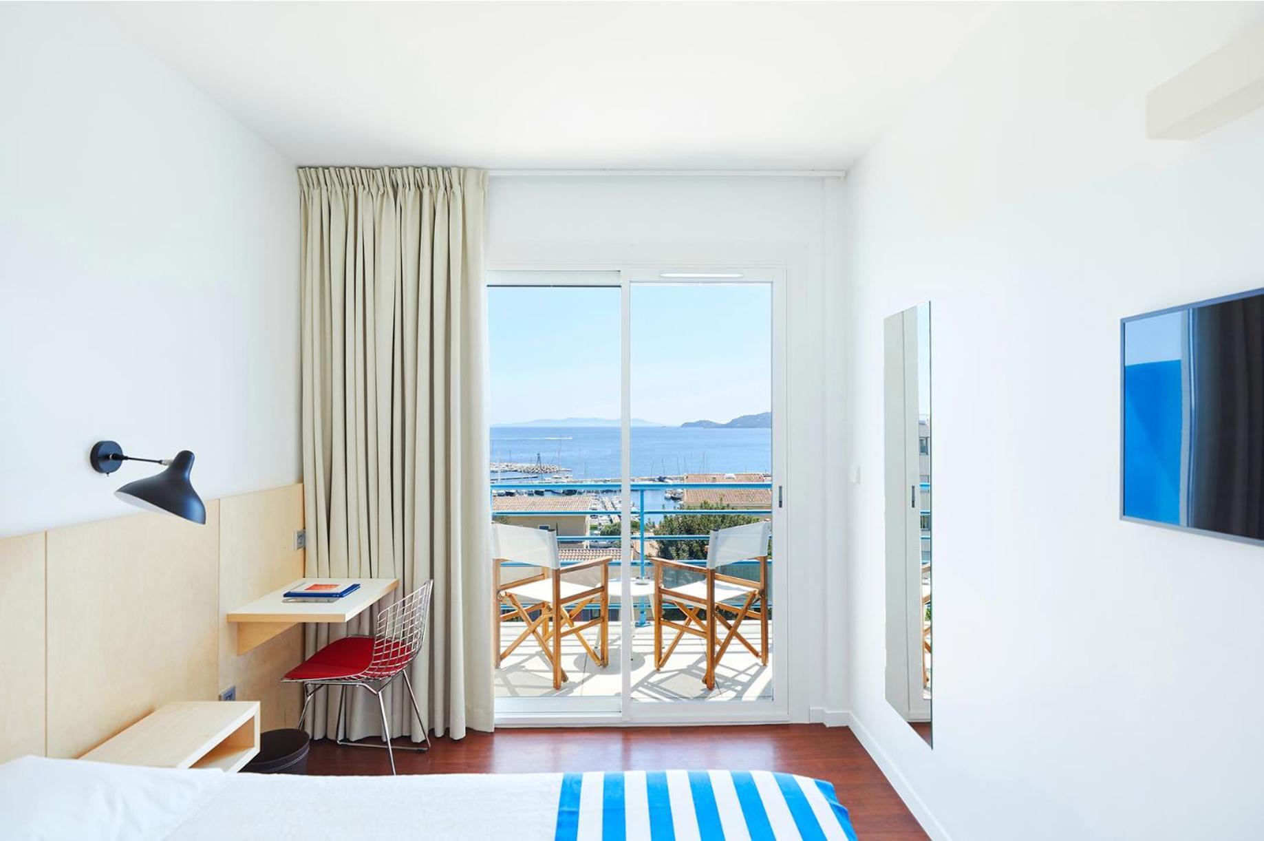Chambre Double avec Balcon - Vue sur Mer