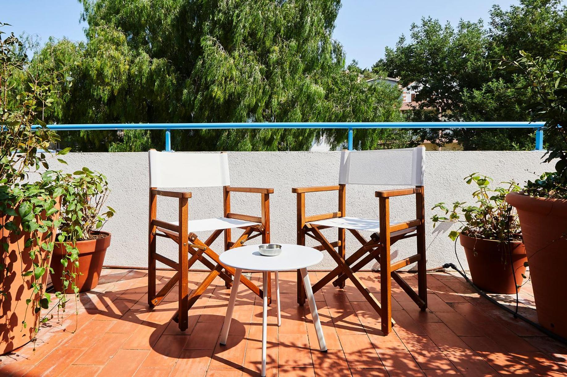 Chambre Double avec Terrasse - Vue sur Colline