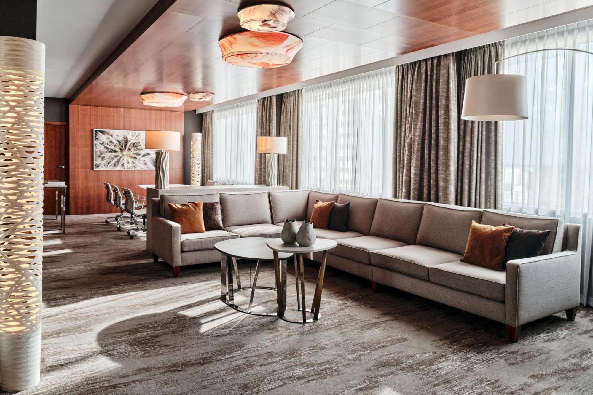 Presidentiële Suite met 1 Slaapkamer met 1 Kingsize Bed en Uitzicht op de Stad