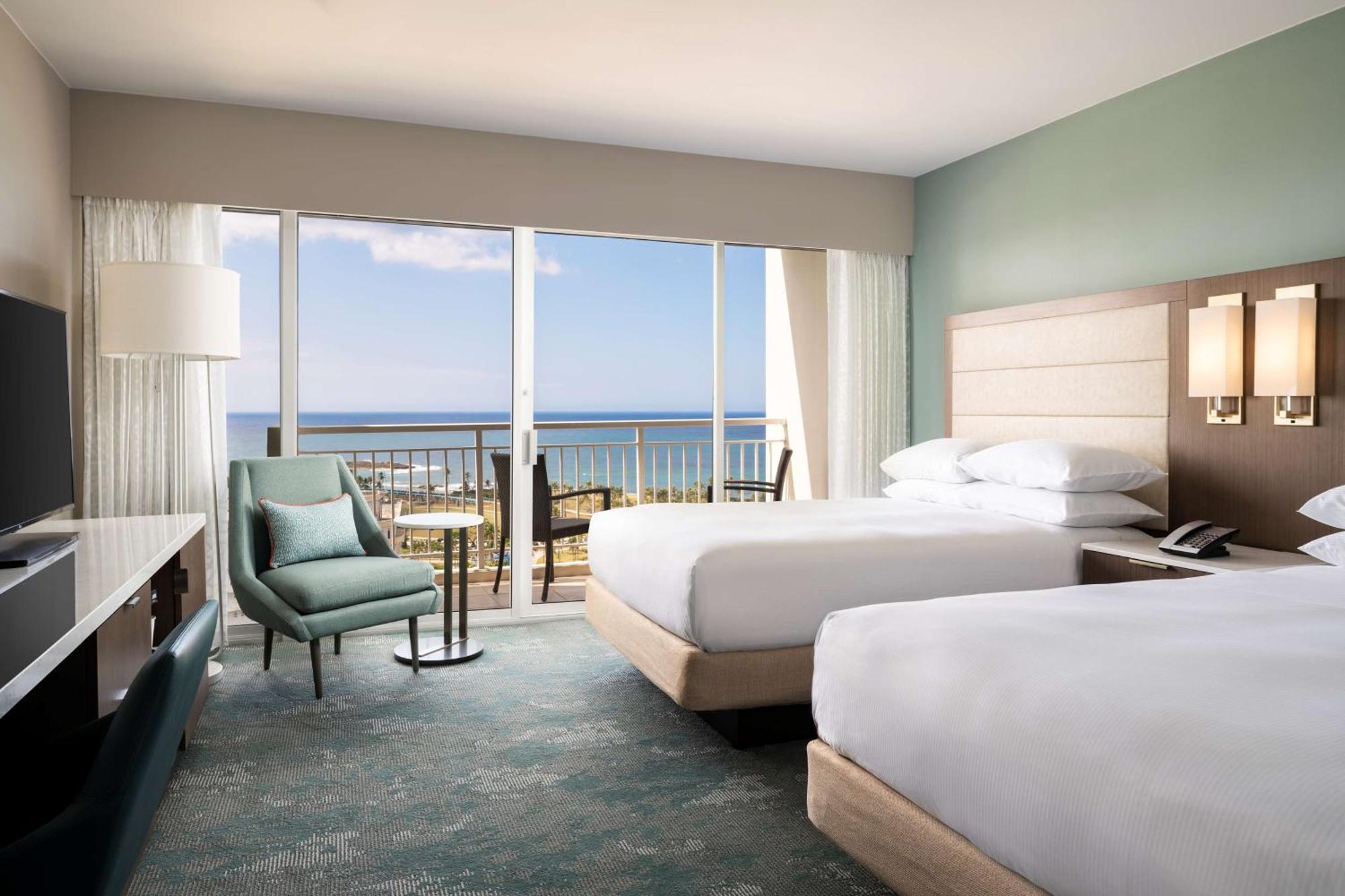 Double Room Two Double Beds Caribe Secluded Wave Wing