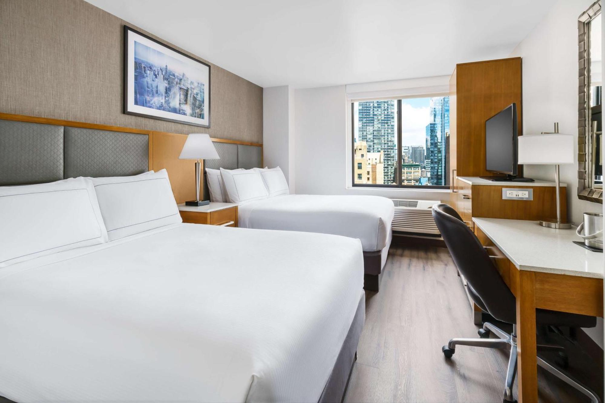 Double Room Two Double Beds View