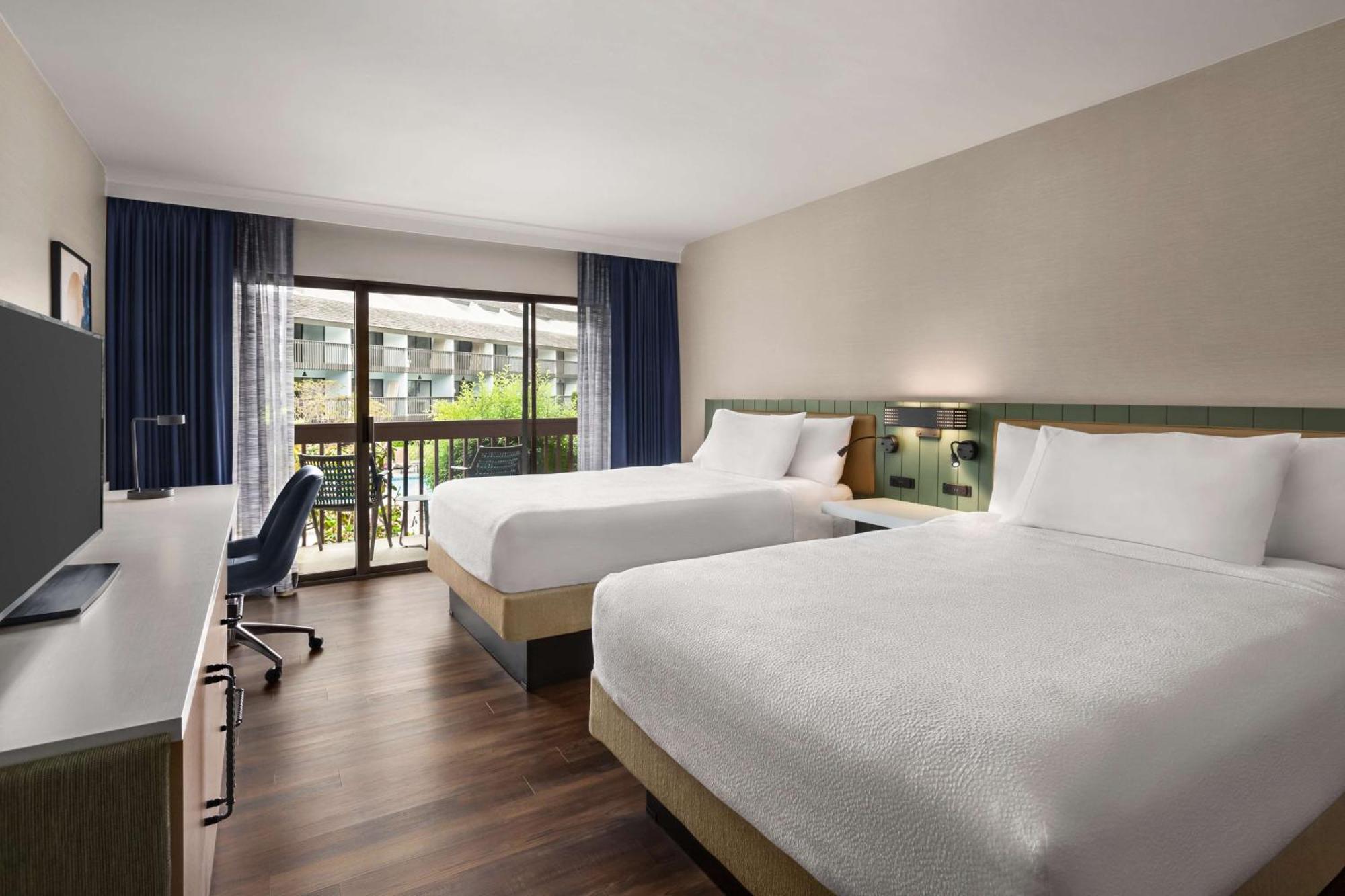 Queen Room Two Queen Beds Pool View Balcony
