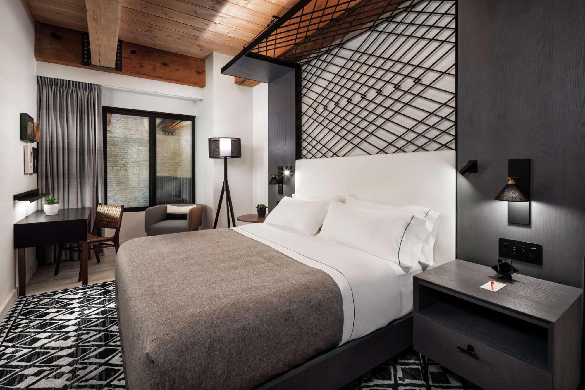 One King Room Interior Atrium view