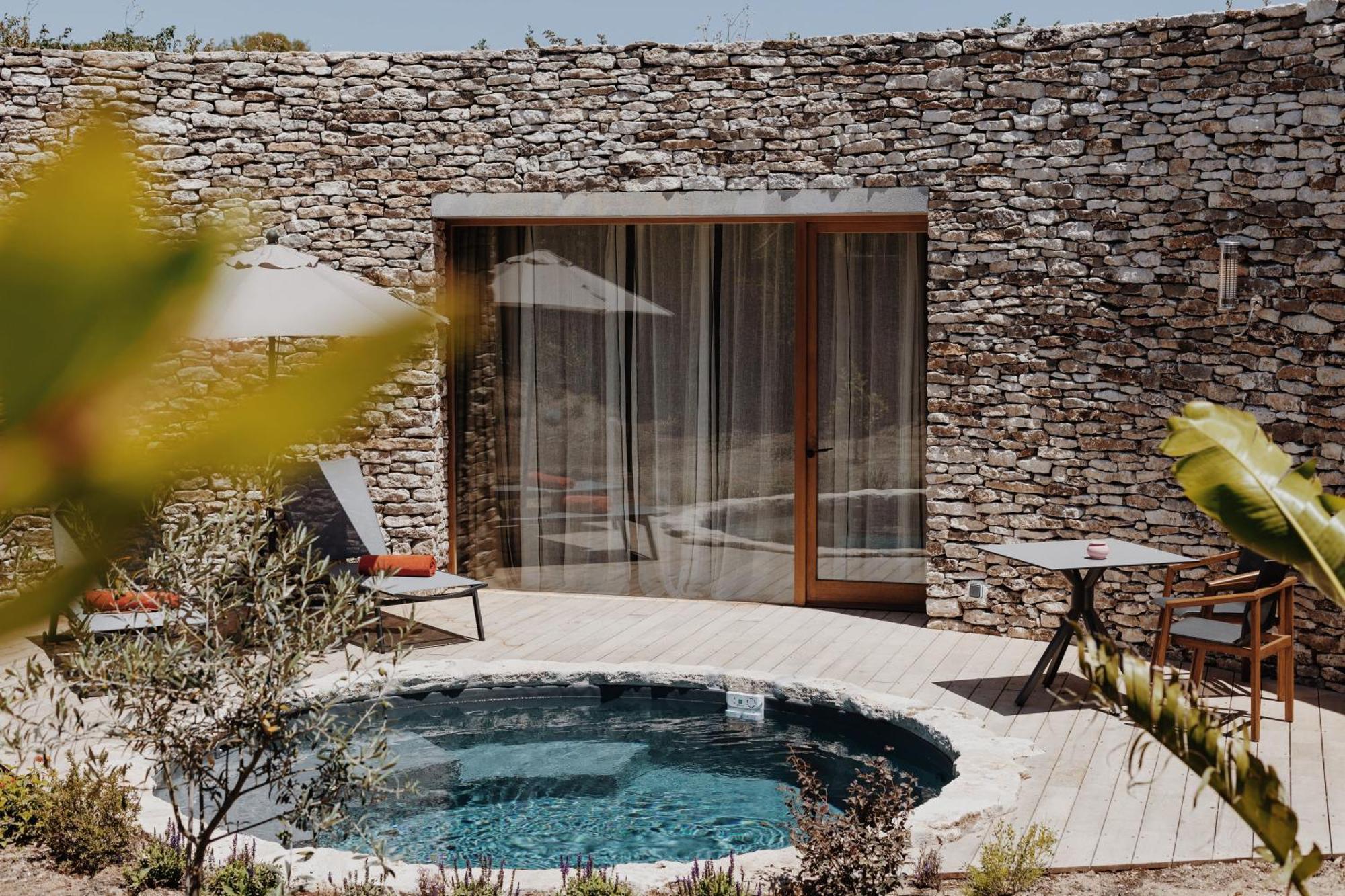 Junior Suite Spa Bath Sauna Private Garden Private Heated Swimming Pool