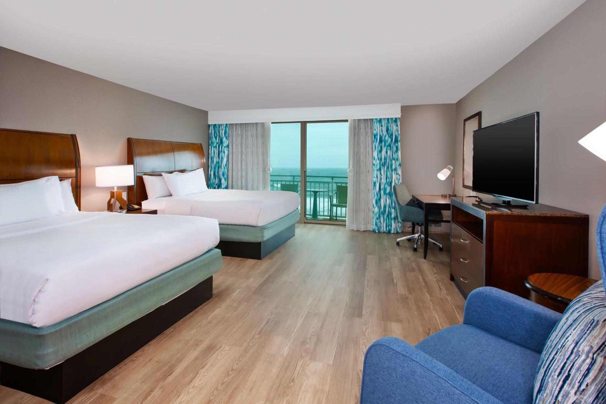 Queen Room Two Queen Beds Bath Tub Ocean Front or Mobility Accessible