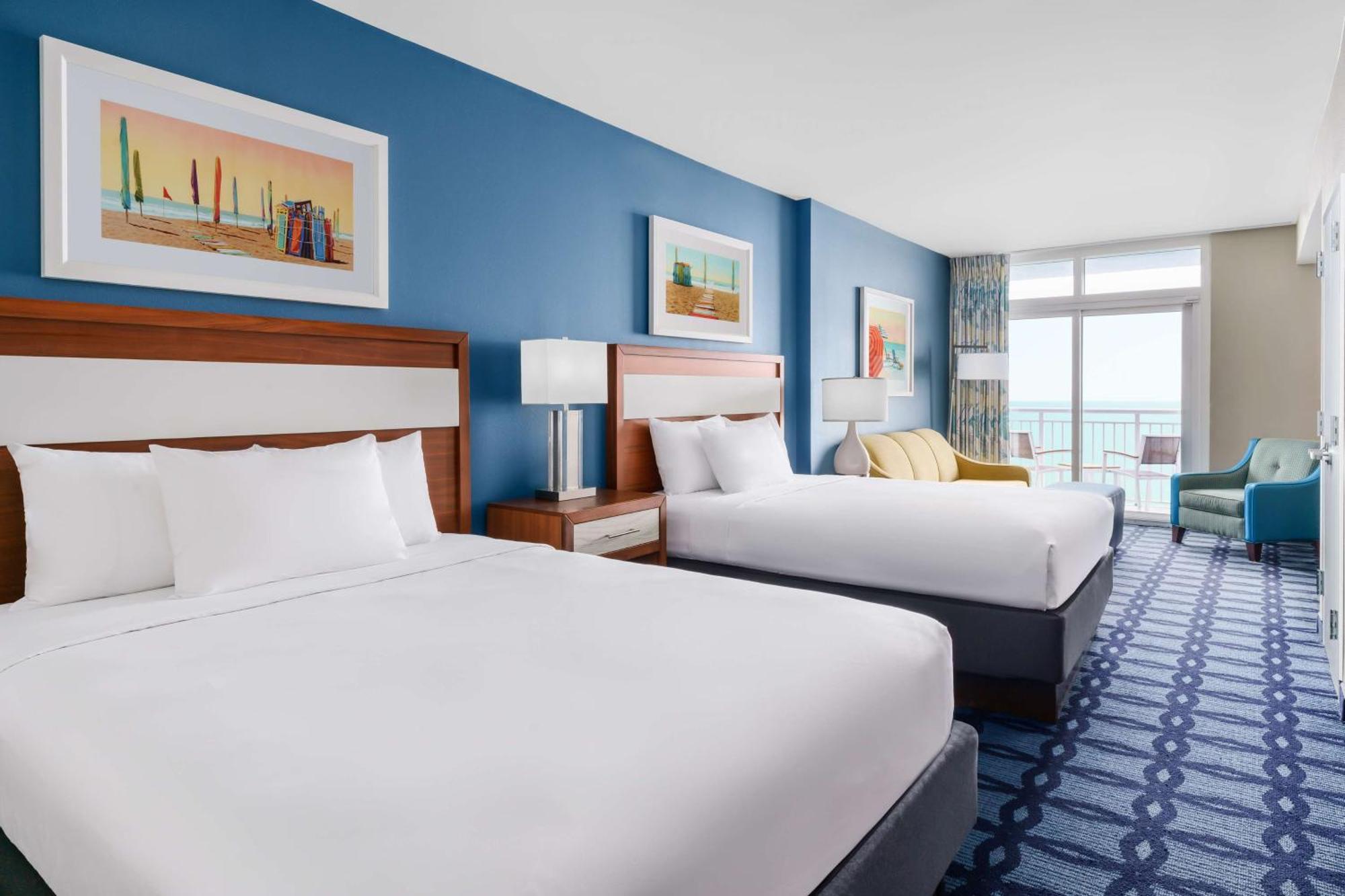 Queen Studio Suite Ocean View Hearing Accessible