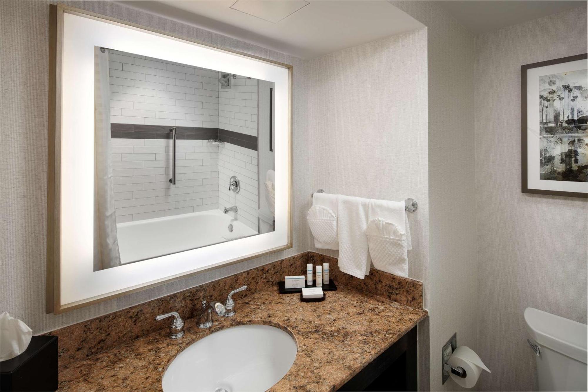 Suite One King Bed One Queen Sofa Bed Shower