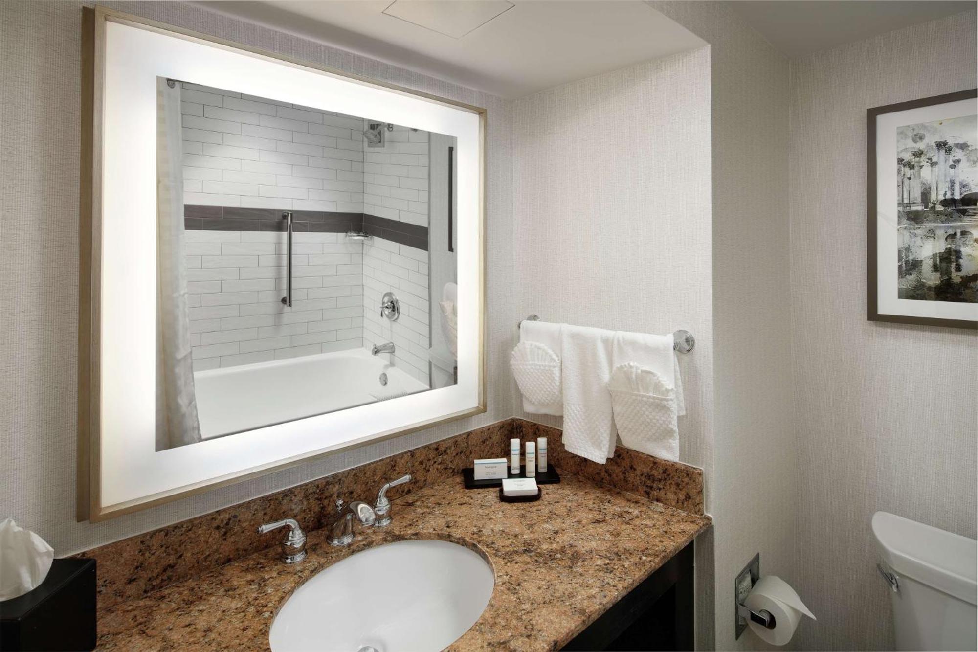 Suite One King Bed One Queen Sofa Bed Shower