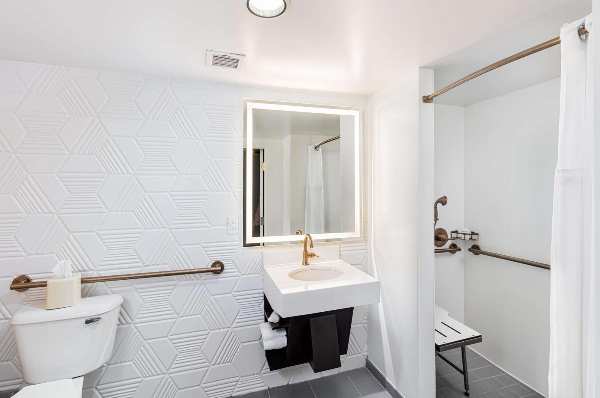 King Room Roll Shower Mobility Access
