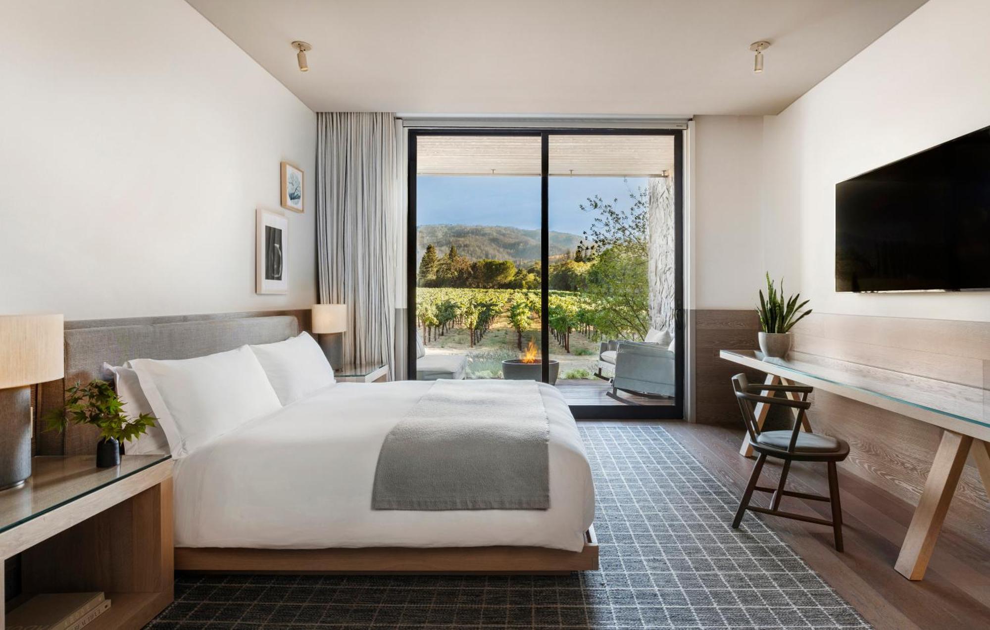 King Room Vineyard View Terrace
