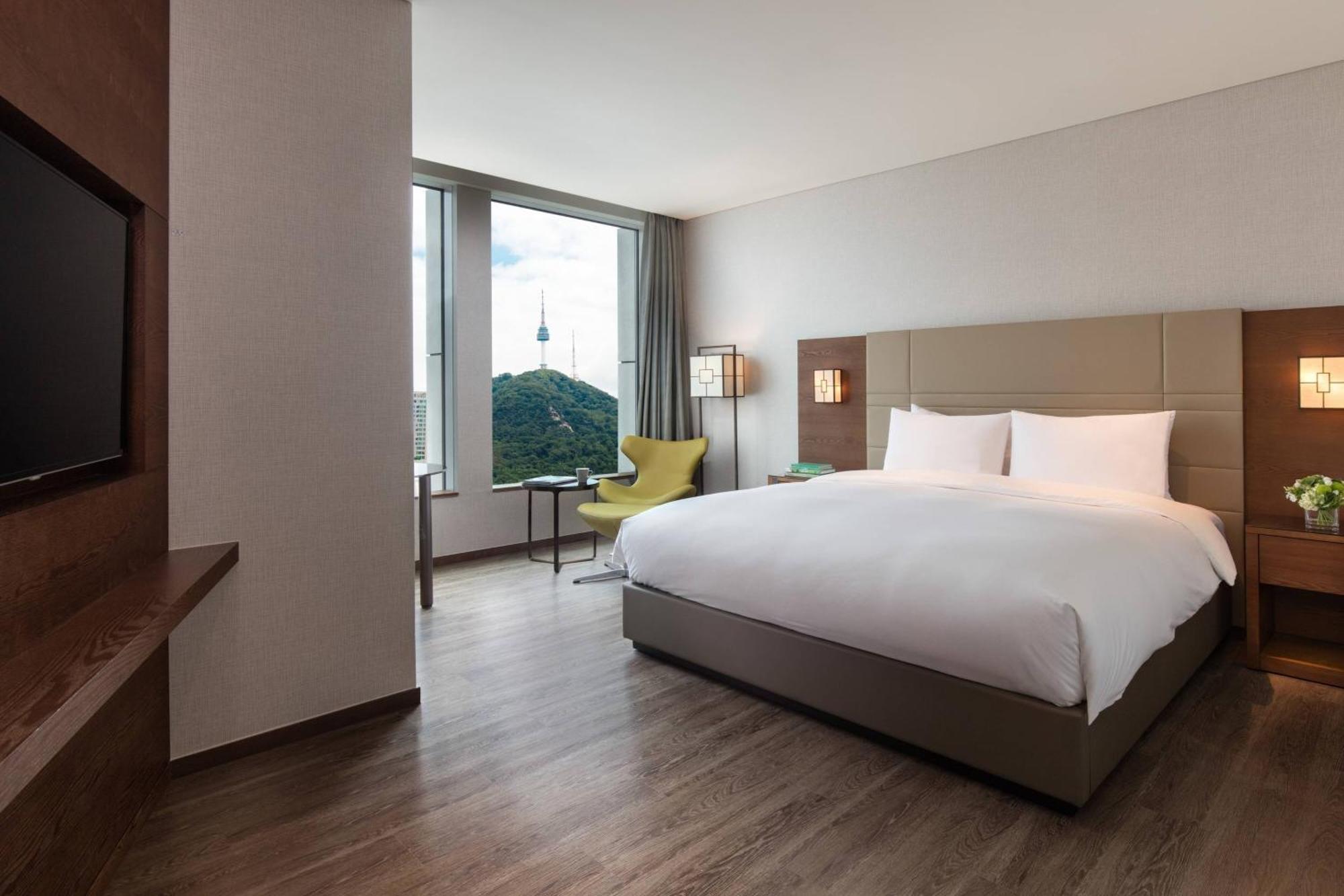 Deluxe Large King Room Seoul Tower View