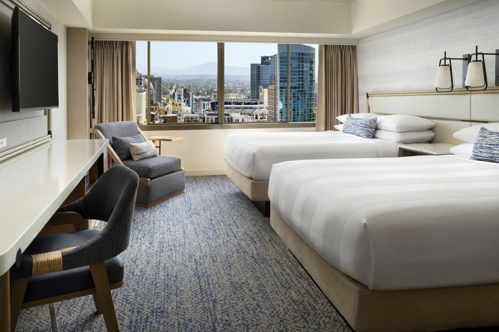 Queen Room City View Newly Renovated or Hearing Accessible