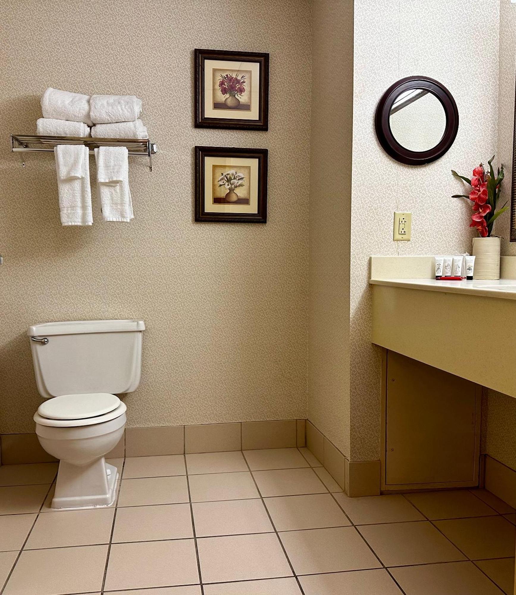 Queen Room Bath Tub Disability Access or Non-Smoking