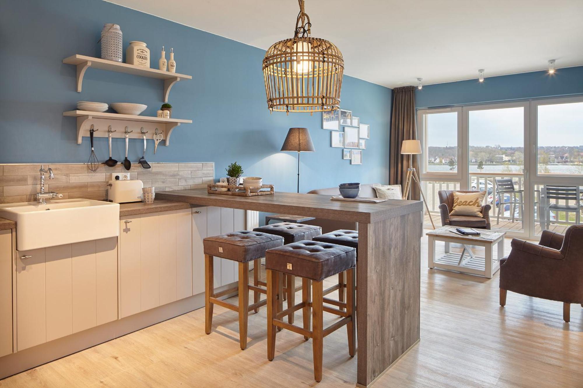 1-Bedroom Apartment mit Landblick und Sauna