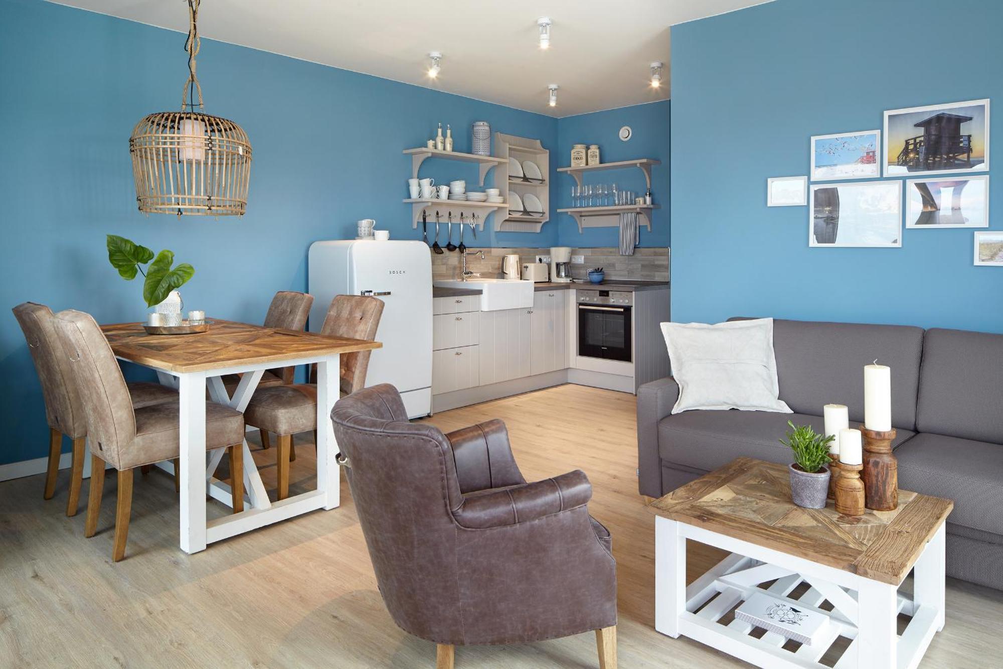 2-Bedroom Apartment mit Landblick und Balkonen