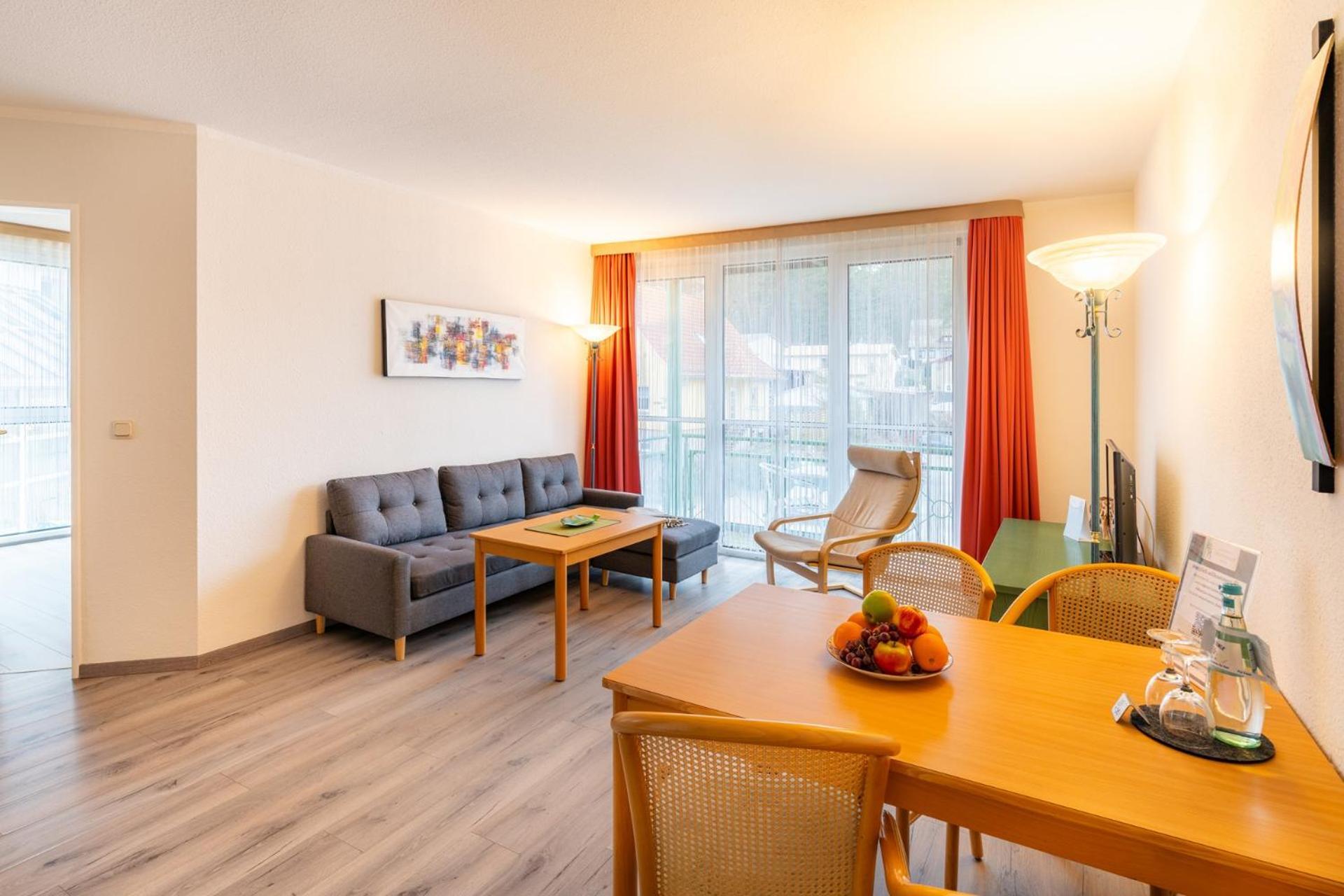 One-Bedroom Apartment Balcony