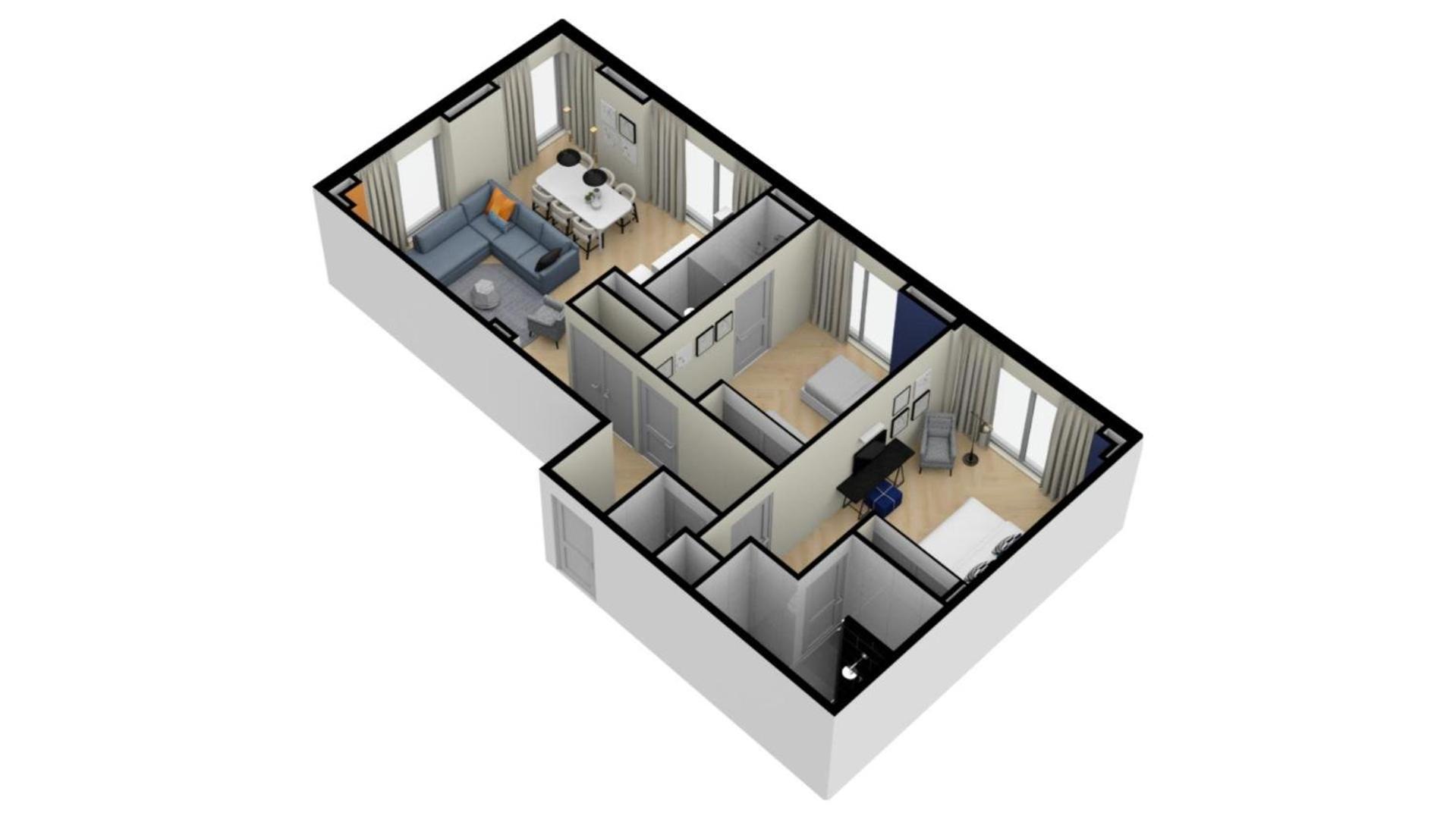 2-Bedroom Apartment XL