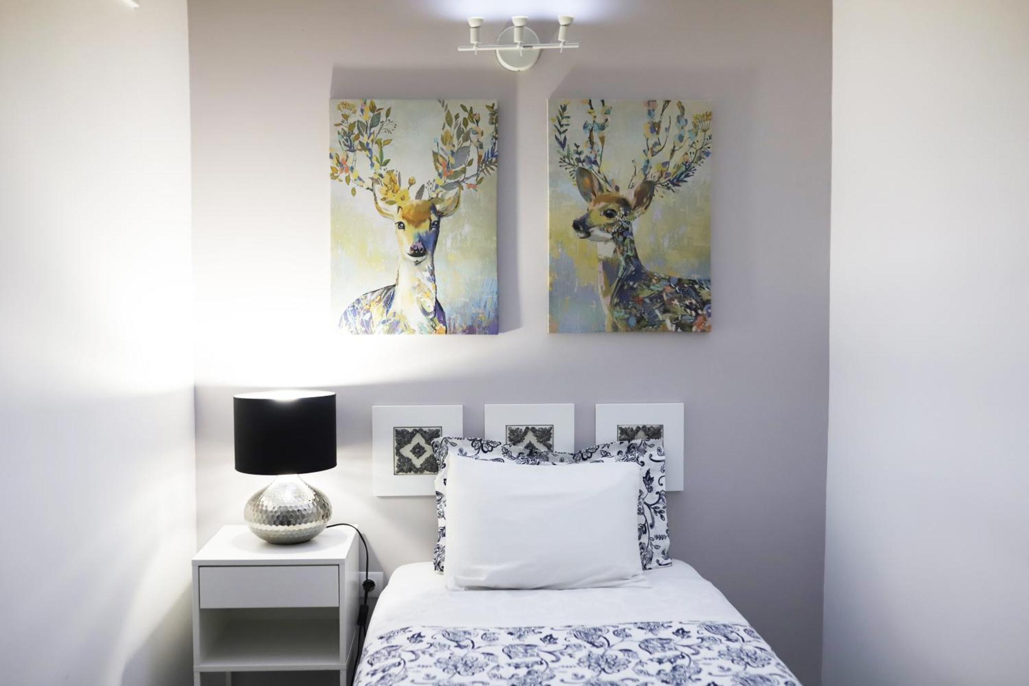 inside single room