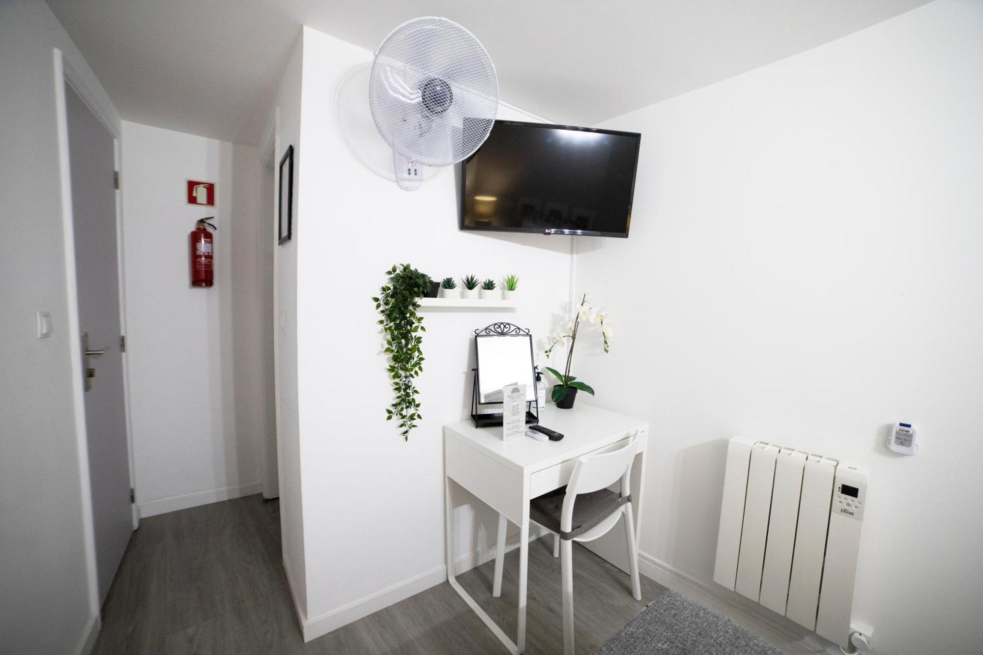 inside single room